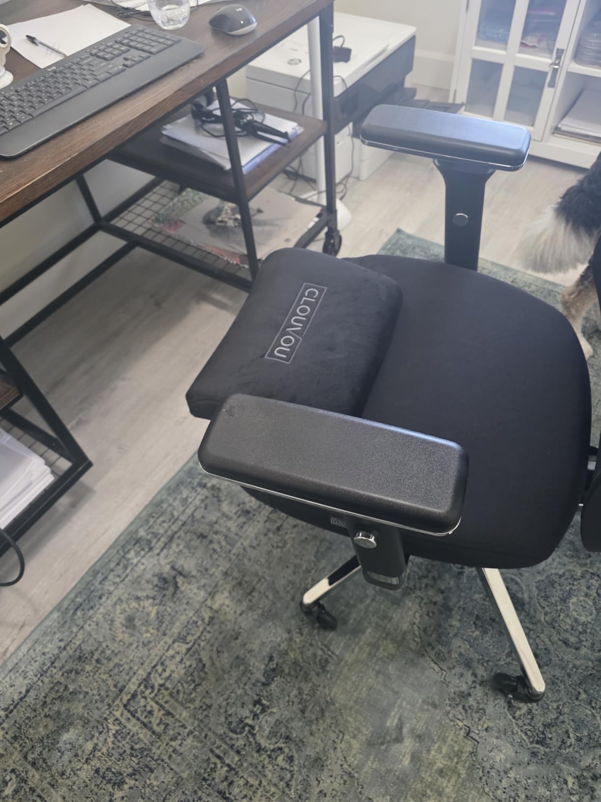 CleverSeat Ergonomic Office Chair Comfy [#1 in Tests] - Ergonomic Chair with Breathable Mesh Back, Computer Chair with wheels, Home Office Desk Chair with 2D Headrest, For 330lbs customer photo 1