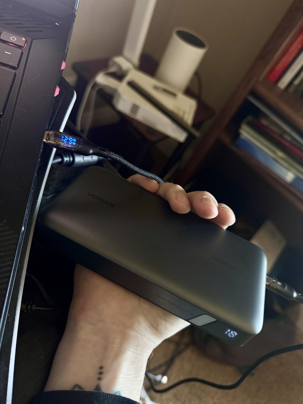 UGREEN Nexode 25000mAh 145W 3-Port USB-C Power Bank for Steam Deck, MacBook Pro, iPad customer photo 2