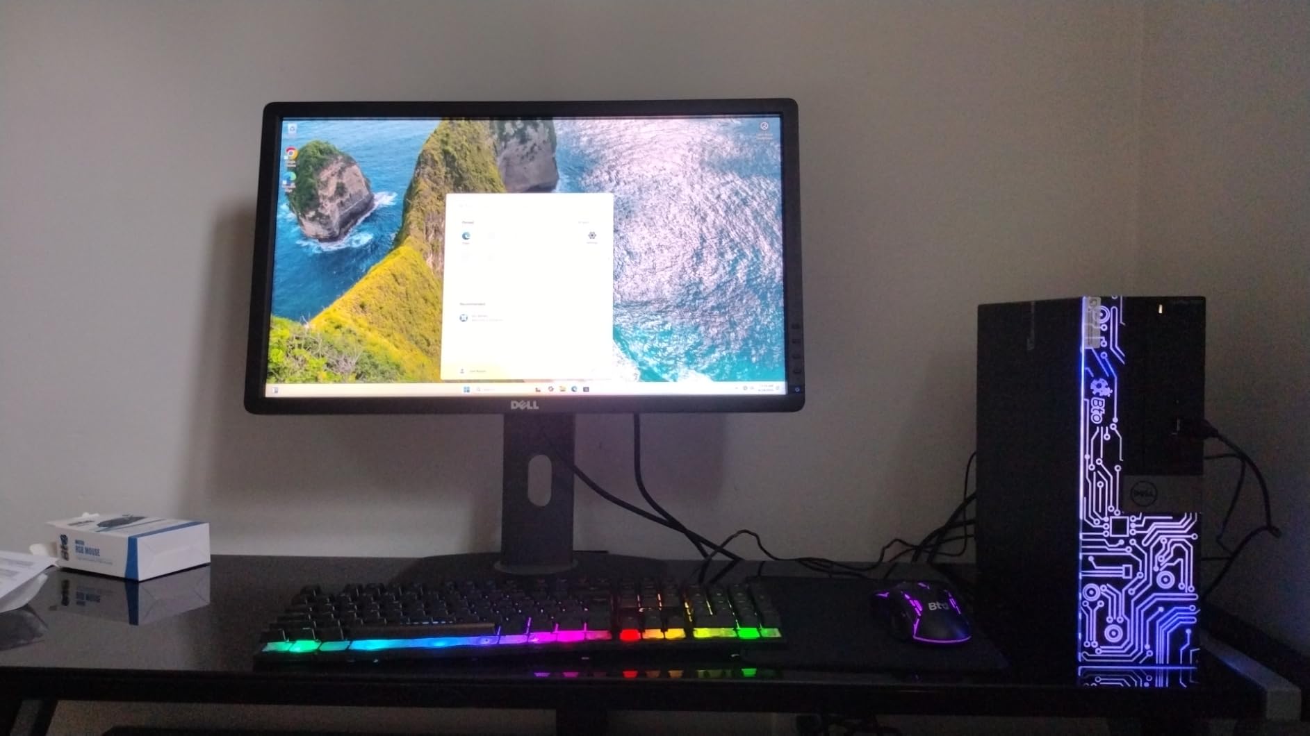 Dell Gaming OptiPlex Desktop RGB Computer PC, Intel Core i7, GeForce GT 1030 2GB GDDR5, 16GB RAM, 512GB SSD, 24 Inch HDMI Monitor, Keyboard Mouse and Headset, WiFi, Windows 11 Pro (Renewed) customer photo 2