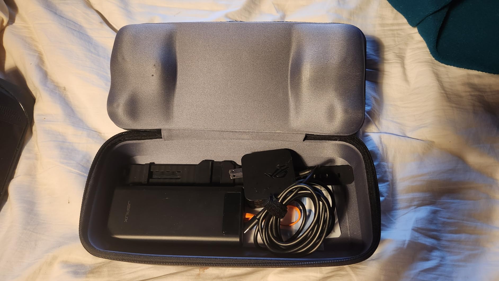 JSAUX Carrying Case Compatible with Steam Deck/ROG Ally, Protective Hard Shell Travel Case Fits Charger & Dock, Portable Bag for Steam Deck OLED/ROG Ally X customer photo 2