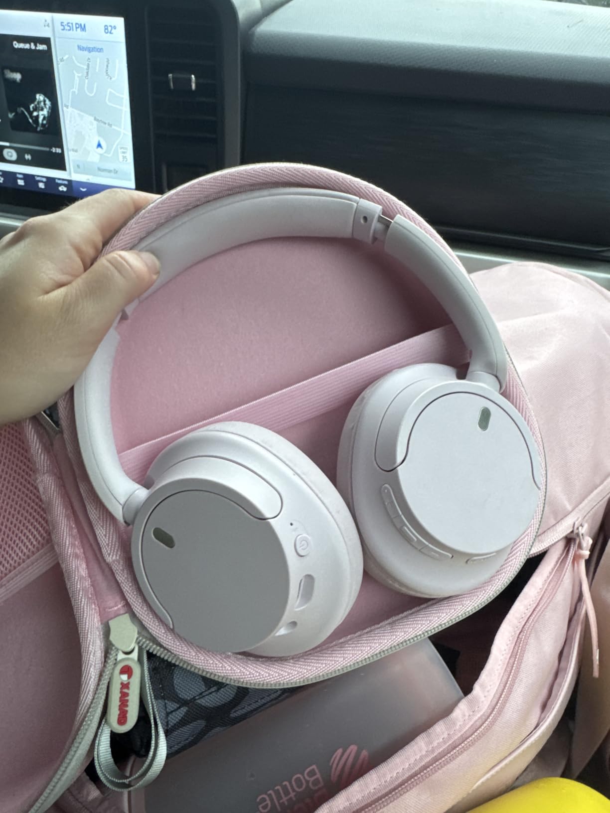 Sony WH-CH720N Wireless Noise Cancelling Over-Ear Headphones, Black | Comfortable Lightweight Design, Dual Noise Sensor technology, Up to 35 Hrs Battery with Quick Charging, Multipoint Connection customer photo 2
