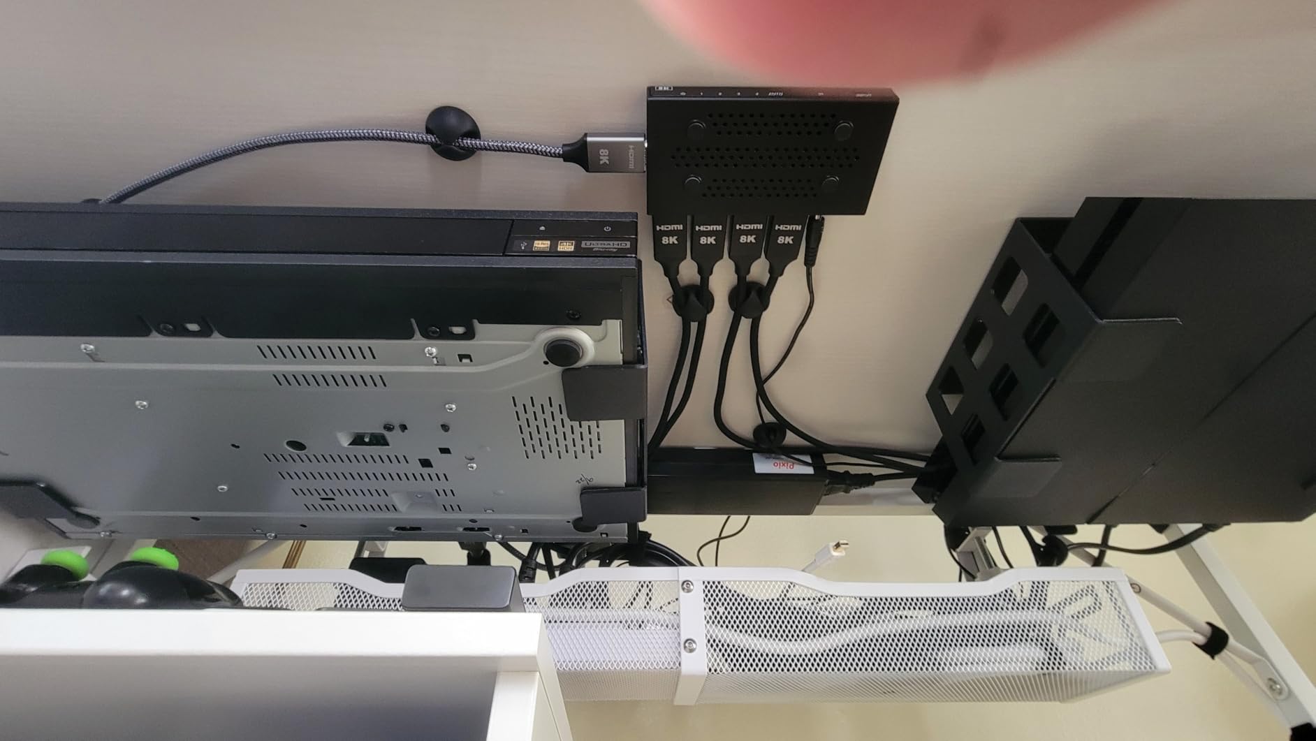 OREI 8K 4-Port HDMI 2.1 Switch, 8K@60Hz, 4-in 1-Out 4K@120Hz, Auto Switch | 48Gbps, HDR10, Dolby Vision, HLG, PS5/Xbox Ready customer photo 1