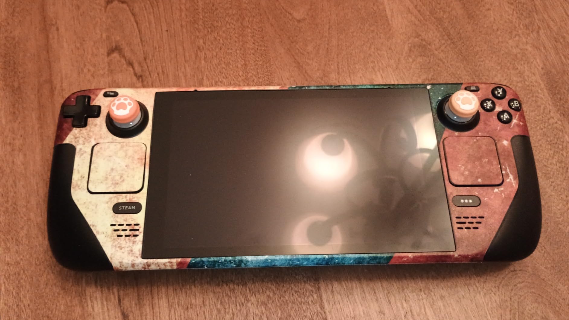 PlayVital Full Set Protective Skin Decal for Steam Deck LCD, Custom Stickers Vinyl Cover for Steam Deck OLED - Tear Down customer photo 2