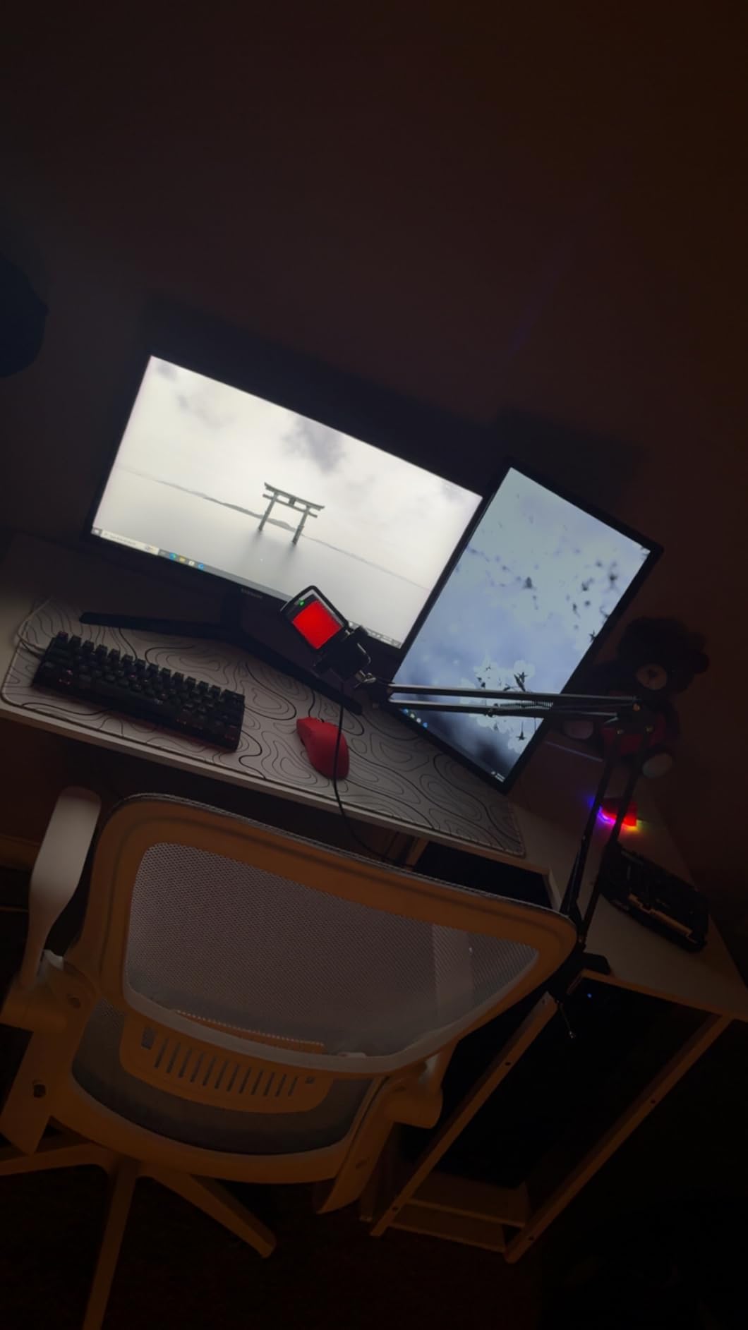 MAONO DGM20S Gaming Microphone for PC with Clear Voice & Noise Reduction | RGB Lighting, Tap-to-mute, Gain Control, Headphone Monitoring and Boom Arm for Discord Gaming, Streaming, Content Creation customer photo 1