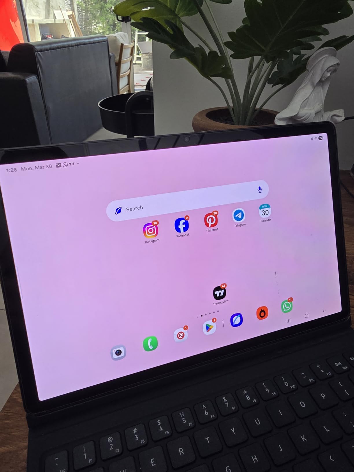 Samsung Galaxy Tab S9 11” 256GB WiFi 7 Android AI Tablet, Snapdragon 8 Gen 2 Processor, AMOLED Screen, Durable Design, S Pen Included, Long Battery Life, Auto Focus Camera, US Version, 2023, Graphite customer photo 2