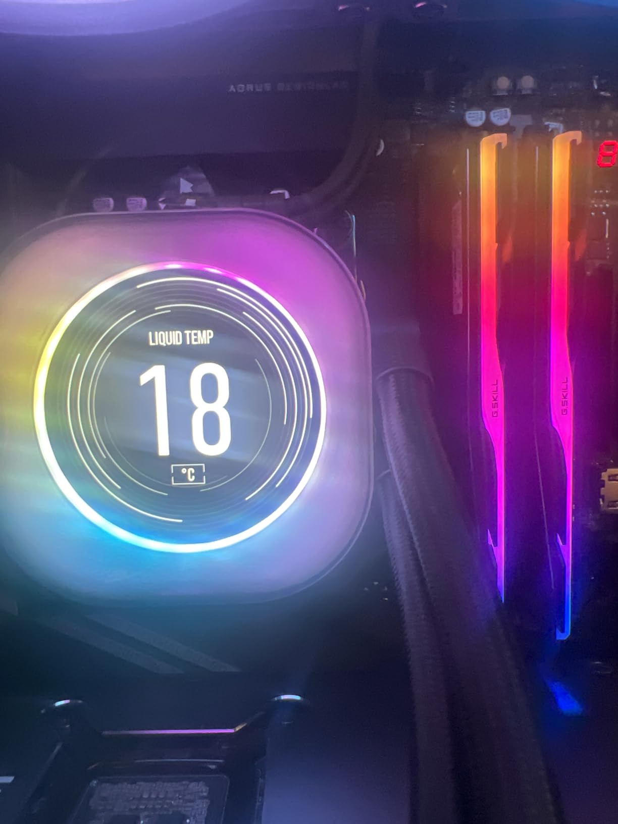 G.SKILL Trident Z5 Neo RGB Series DDR5 RAM (AMD Expo & Intel XMP 3.0) 32GB (2x16GB) 6000MT/s CL30-38-38-96 1.35V Desktop Computer Memory U-DIMM - Matte Black (F5-6000J3038F16GX2-TZ5NR) customer photo 1