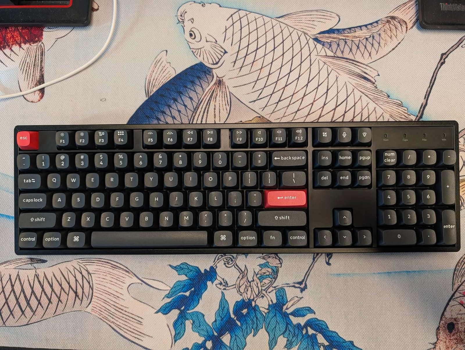 Keychron OSA Profile Double-Shot PBT Keycap Full Keycap Set (141 Keys) - Retro, Compatible with MX Mechanical Switches, Non-Shine-Through, Fits ANSI Layouts (100%, TKL, 96%, 75%, 65%, 60%) customer photo 2