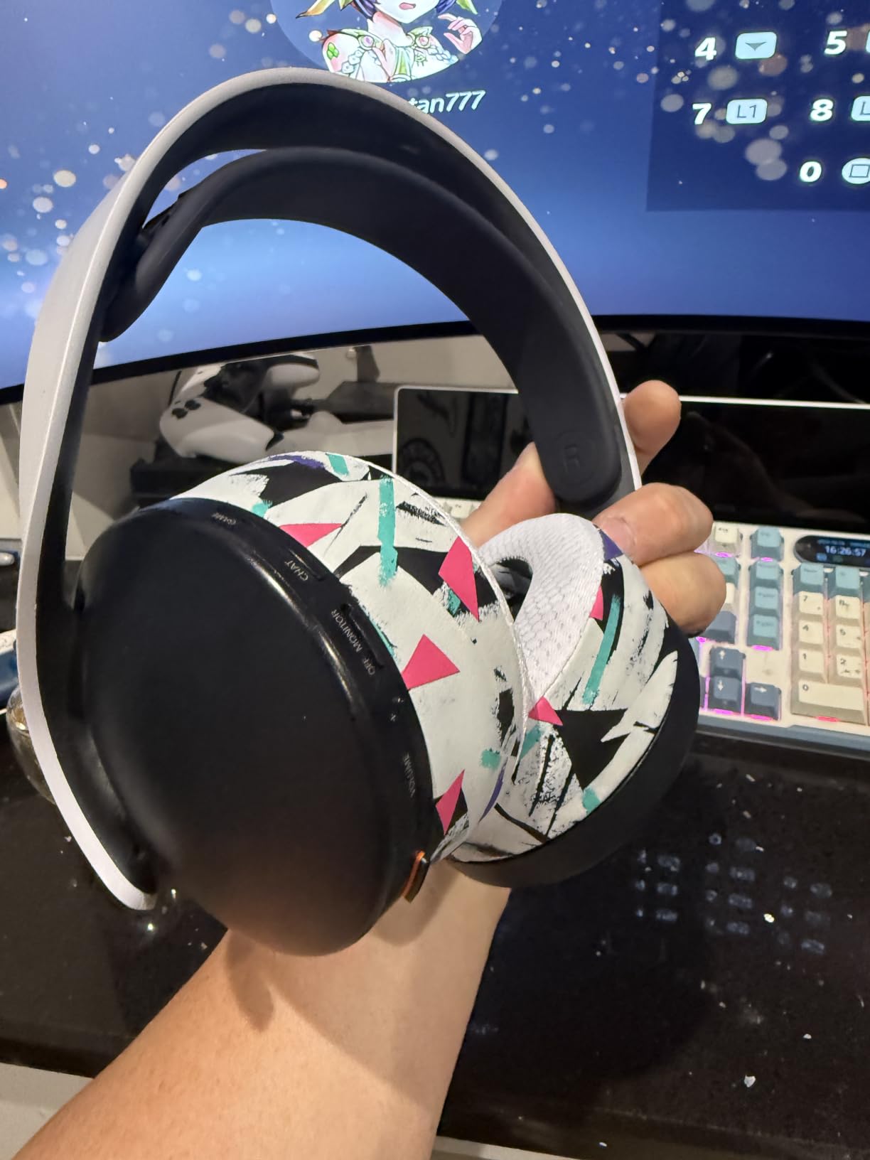 WC Freeze Pulse 3D - Cooling Gel Earpads for Sony PS5 Pulse 3D customer photo 1