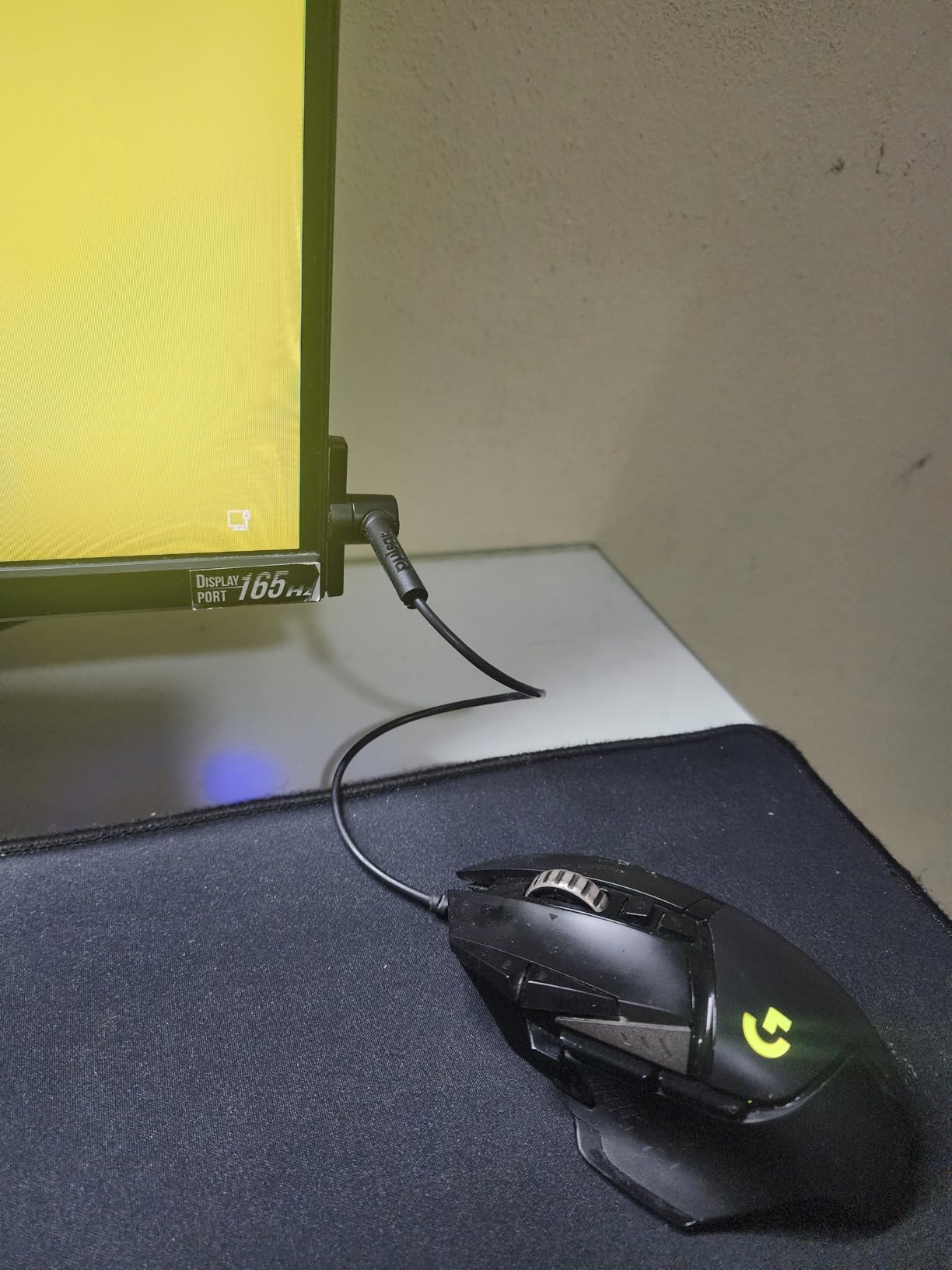 Pulsar Gaming Gears Micro Bungee ES, Wired Mouse Support, Single Pack | Drag-Free Wired Mouse Support, Free Motion on Your Desk, Super Compact Size, Attach it to Your Monitor, Get More Space customer photo 2