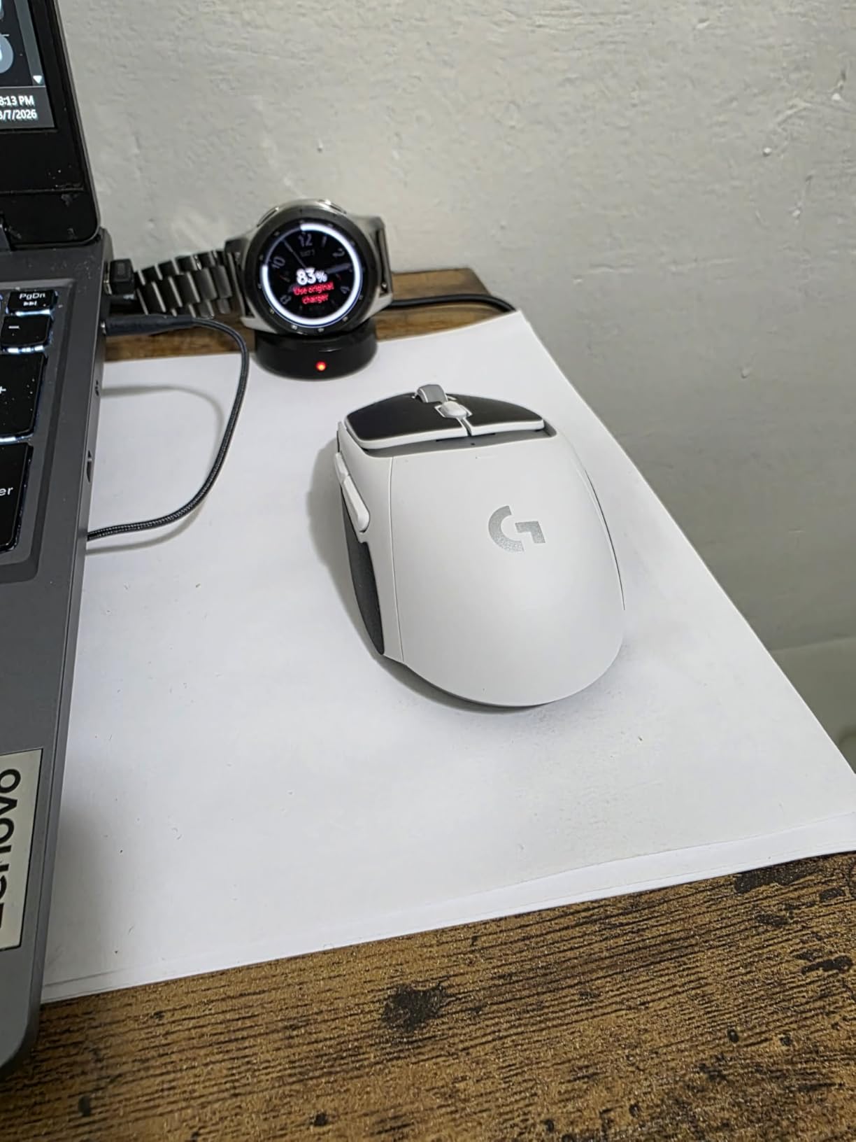 Logitech G309 Lightspeed Wireless Gaming Mouse | Optical Switches, 68g w/ PowerPlay Wireless Charging & 86g w/ AA Battery, 300+ Hr Battery Life, 6 Buttons, PC/Mac Compatible customer photo 1