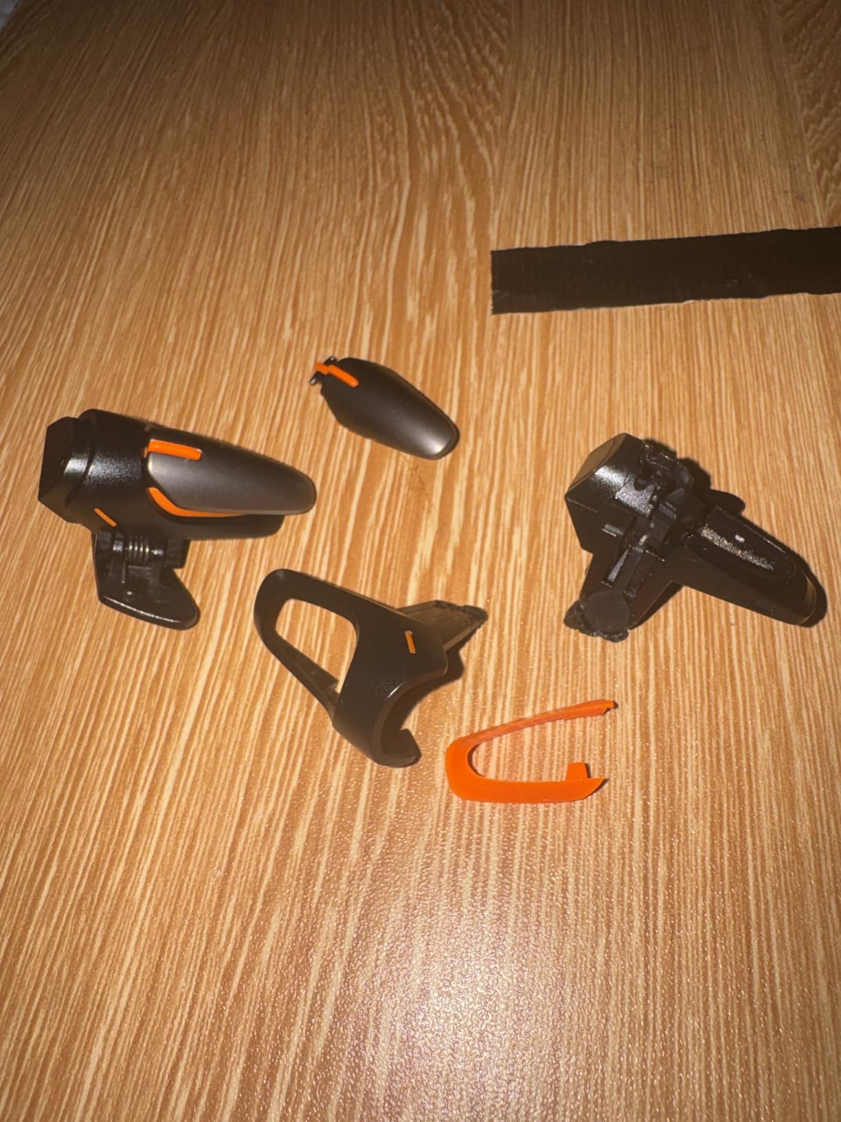 Progameplays Phone Triggers for Gaming - Mobile Triggers for PUBG Mobile iPhone & Android - L1 R1 Gaming Triggers for Phones, ZERO LAG, Fast Aim, No Screen Blocking - CODM Controller Shooter (2 Buttons) customer photo 1