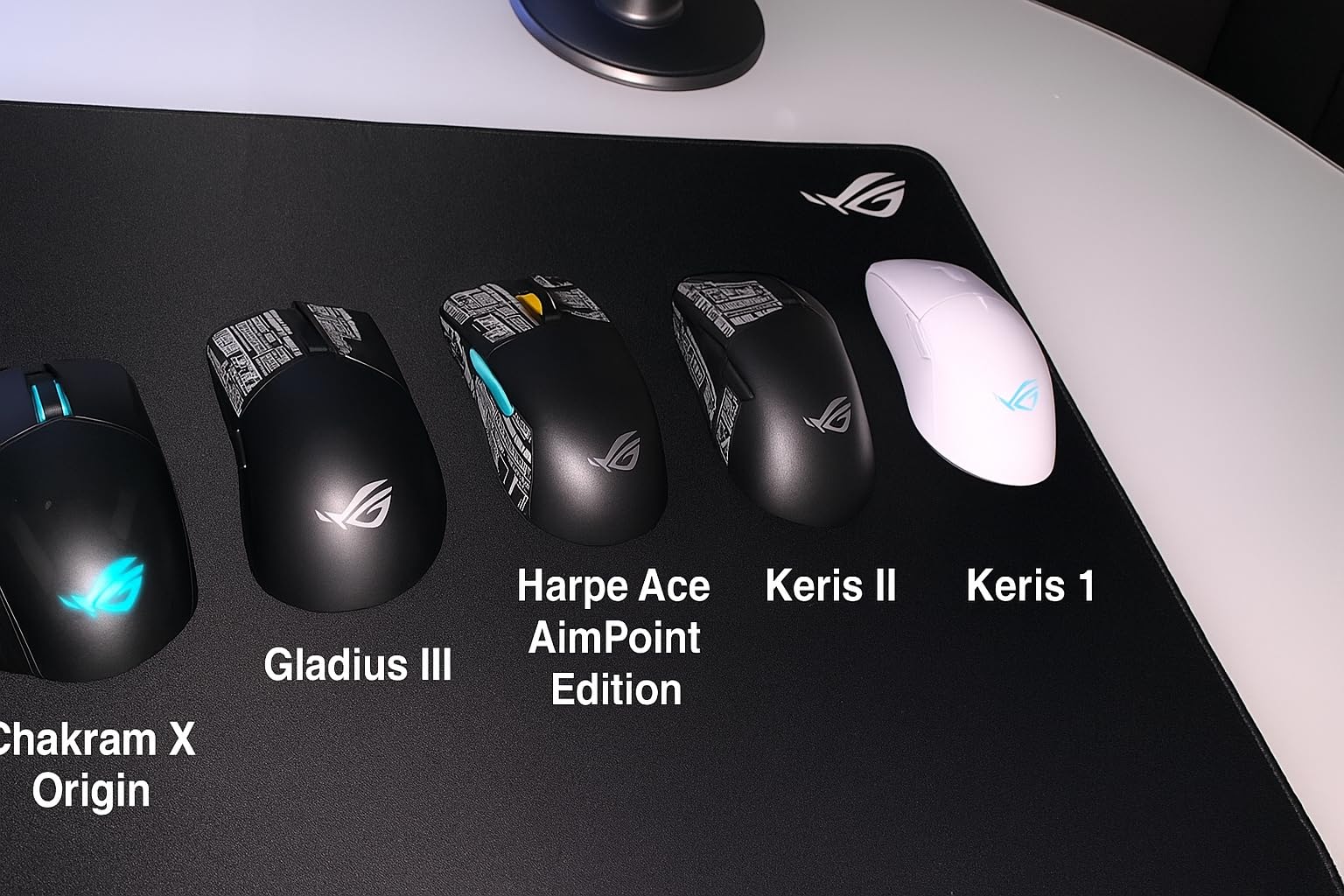 ASUS ROG Gladius III Wireless Aimpoint Gaming Mouse - Right-Handed Ergonomic, 79g, Tri-Mode Connectivity, 36K DPI, up to 119Hr Battery, Hot-Swappable Switches, PC/Mac Support - Black customer photo 2