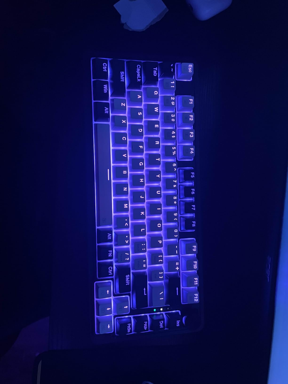 Redragon K673 PRO Wireless 81-Key RGB Gasket Gaming Keyboard, Scroll Knob | Multi-Function Control Wheel, 0-Delay Tri-Mode, Cushioned 5-Layer Noise Dampening for Creamy Thocky Sound, Compact 80% Size customer photo 1