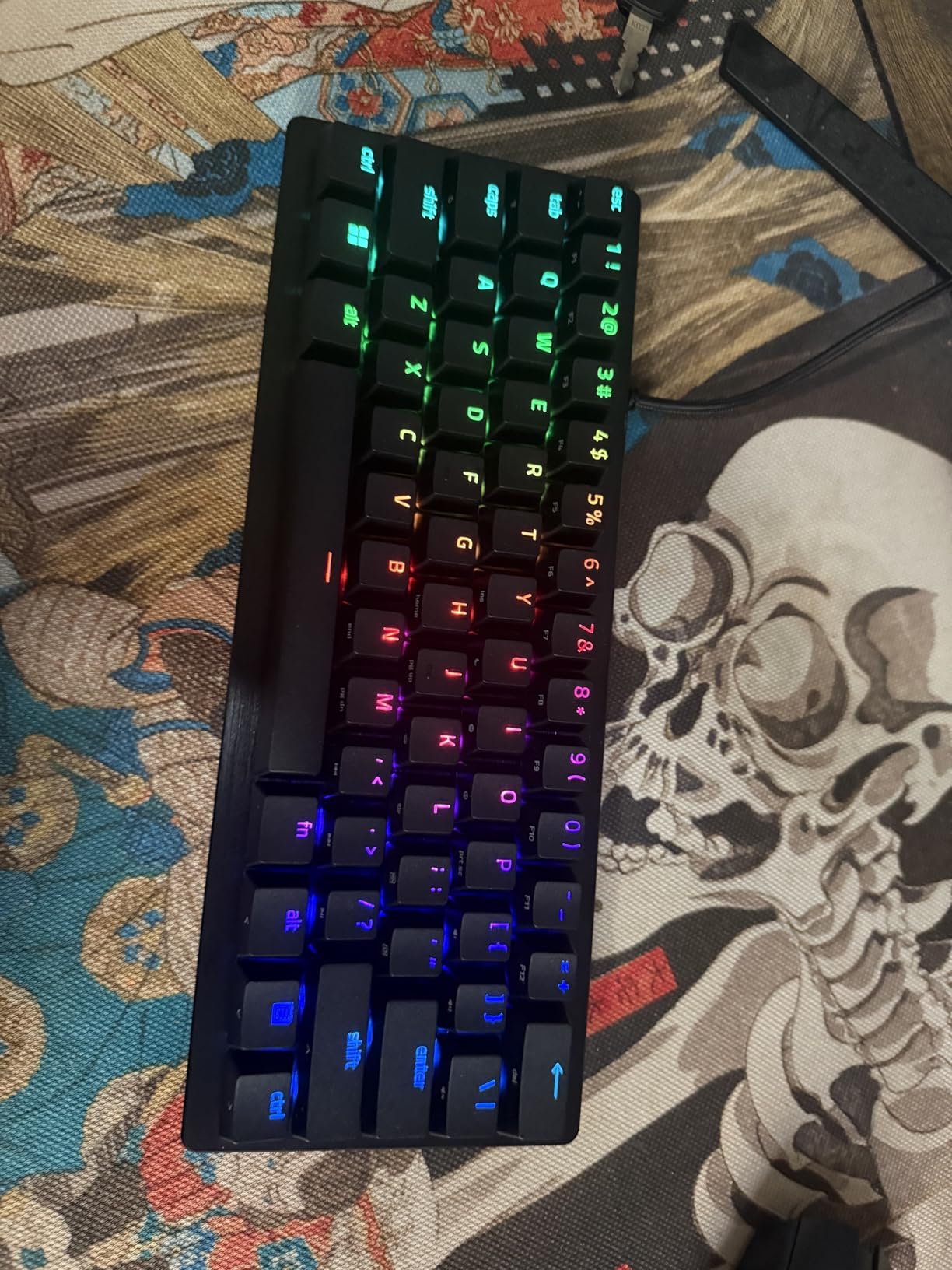 Razer Huntsman V3 Pro Mini 60% Esports Gaming Keyboard, Black | Analog Optical Switches, Razer Snap Tap, Rapid Trigger, Adjustable Actuation, Dual-Purpose Mod Keys, Doubleshot PBT Keycaps customer photo 1