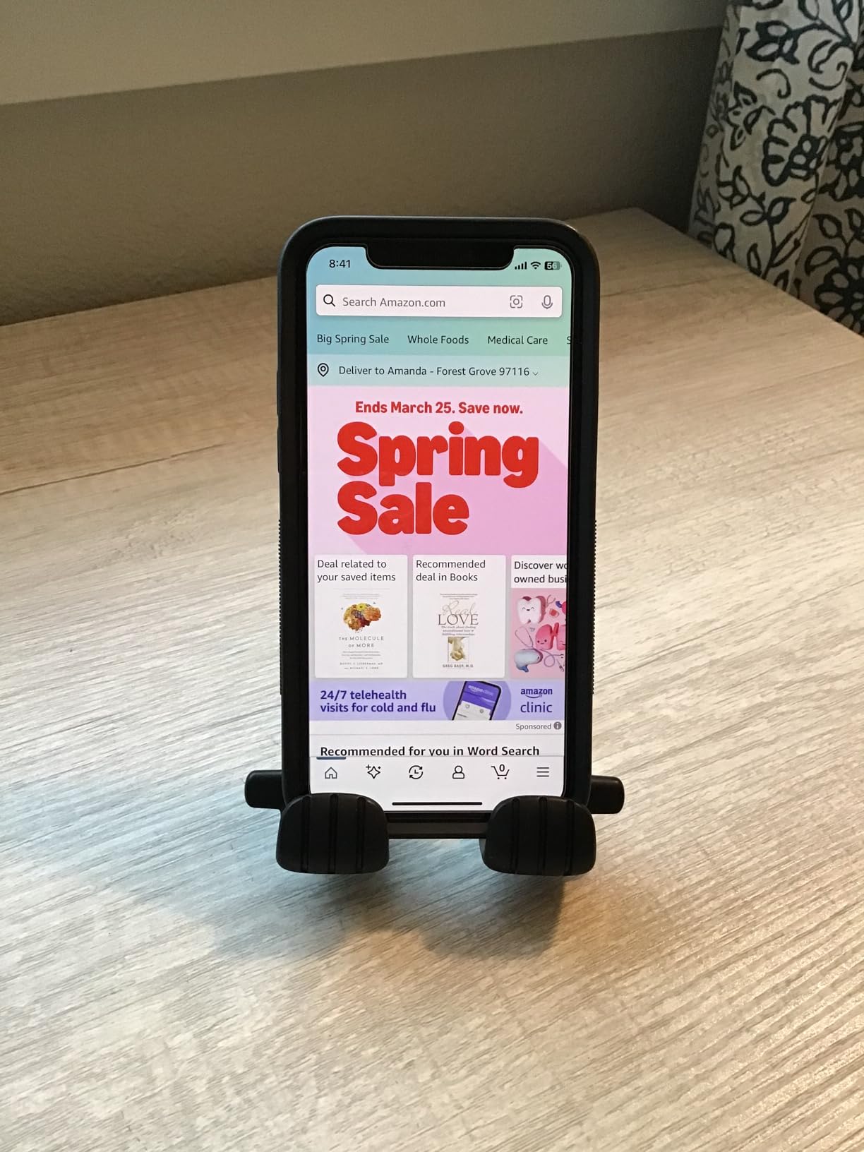 Stocking Stuffers for Teens Boys Men Kids Gifts Thumbs Up Lazy Phone Holder | Back to School Supplies, Cell Phone Stand for Desk, Gifts for Adults Teenage Girls, Funny Cool Gadgets, Gifts for Christmas customer photo 2