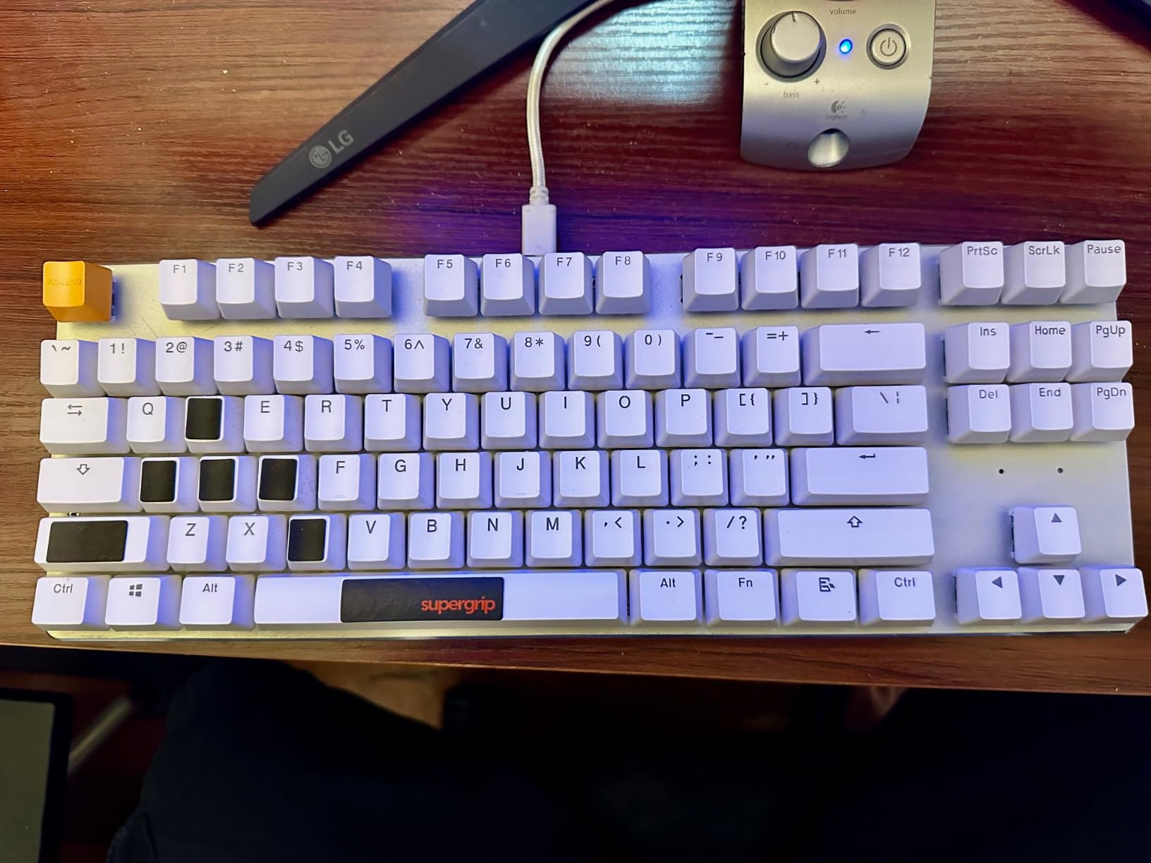 Pulsar Gaming Gears SUPERGRIP Pre-Cut Keyboard Griptape Pre-Laminated Sweat Absorbing High Performance Universal Anti Slip Mouse Keycap Grip Tape Ultra-Thin 0.5mm customer photo 1