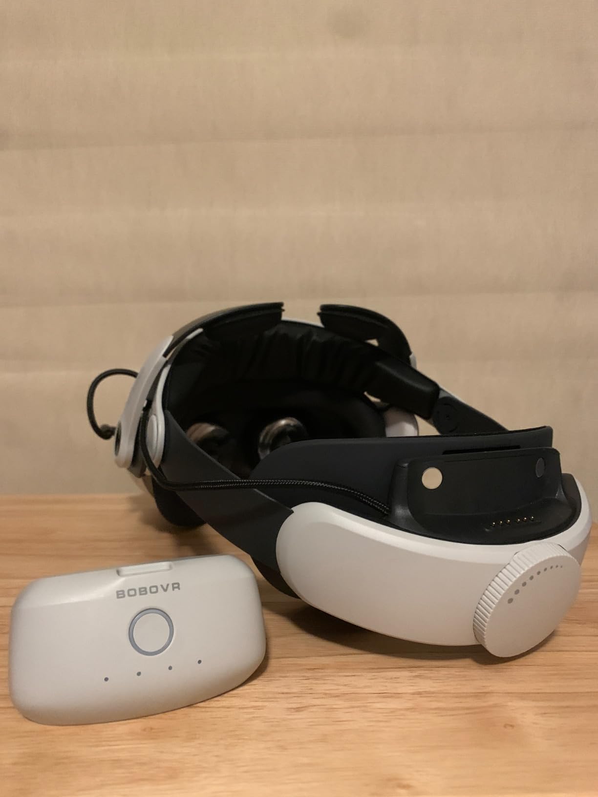 BOBOVR M3 Pro Battery Pack Head Strap Accessories, Compatible with Meta Quest 3/Quest 3S, Reduce Facial Stress, Magnetic Battery Swap Design customer photo 1