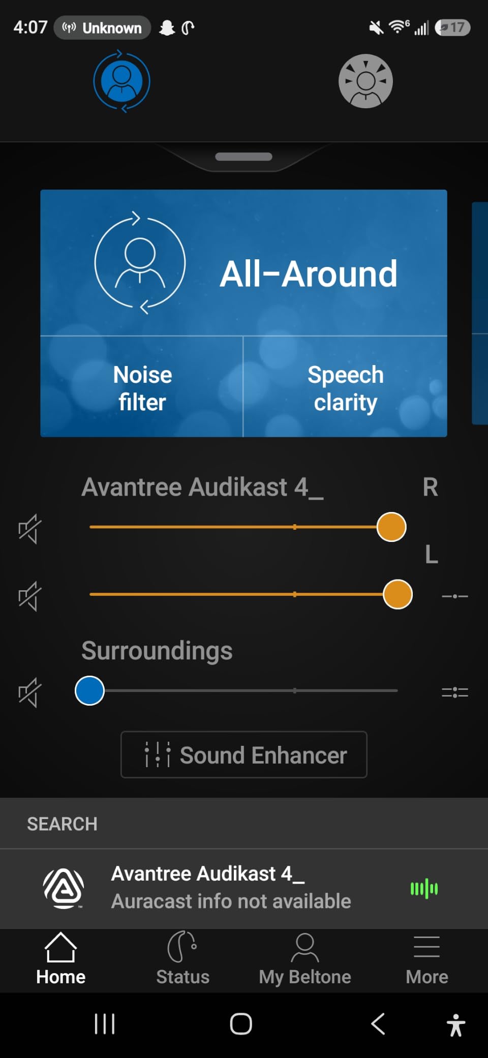 Avantree Audikast 4 - Auracast & Bluetooth TV Transmitter for Headphones | Works with Selected Auracast Hearing aids, aptX Adaptive & HD, Optical & AUX outputs, Future-Ready & Upgradeable customer photo 1