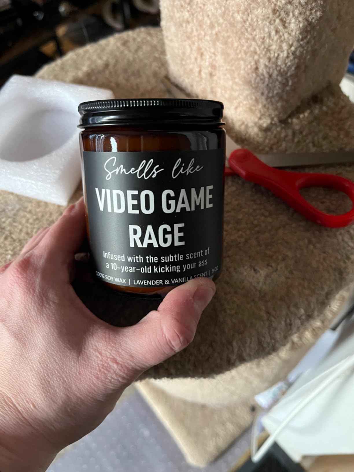 Younift Funny Video Game Candle, Gaming, Gamer Gifts for Men, Boys, Women, Video Game Lovers, Cool Christmas, Birthday Gifts for Gamers, Guys, PC Gamer, Girl, Teen Boy, Dad, Husband, Boyfriend customer photo 1