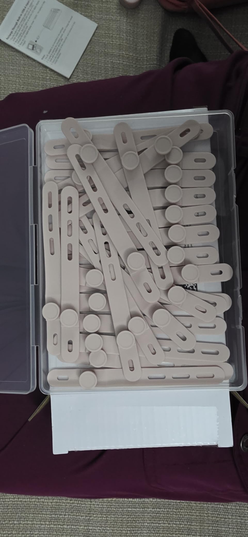 Oligei 25 Pcs Silicone Cable Ties, Cable Ties Reusable, High Elasticity Cord Wraps for Electrical Cords, Cord Organizer for Earphone, Phone Charger (Colorful) customer photo 1