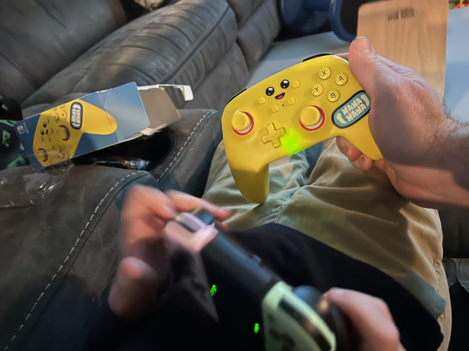 PowerA Enhanced Wireless Controller for Nintendo Switch/Switch 2 / Switch Lite/OLED Model - Peely - Gamepad, game controller, Officially Licensed customer photo 2
