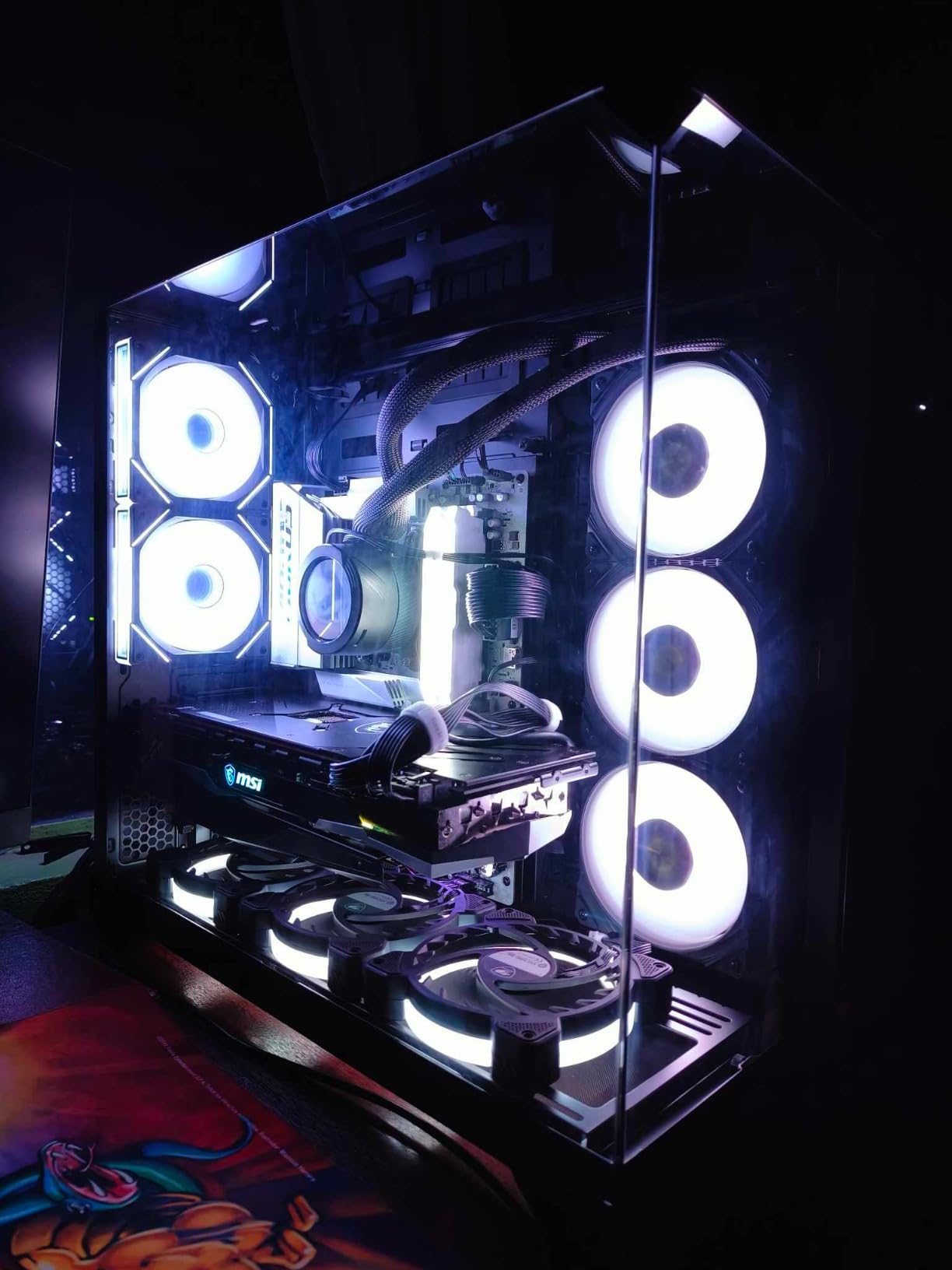 GIGABYTE B650E AORUS Elite X AX ICE AMD AM5 ATX Motherboard, Support Ryzen 9000/8000/7000 Series, DDR5, 12+2+2 Power Phase, 3X M.2, PCIe 5.0, USB-C, WIFI6E, 2.5GbE, EZ-Latch, Q-Flash, RGB Fusion customer photo 2