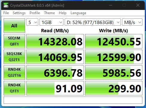 Crucial T705 PCIe Gen5 NVMe 1TB SSD, Up to 13,600MB/s, TLC NAND, Intel & Ryzen Compatible, for Hardcore Gaming & High-Speed Storage, Solid State Drive, Includes 1Mo Adobe CC - CT1000T705SSD3 customer photo 1