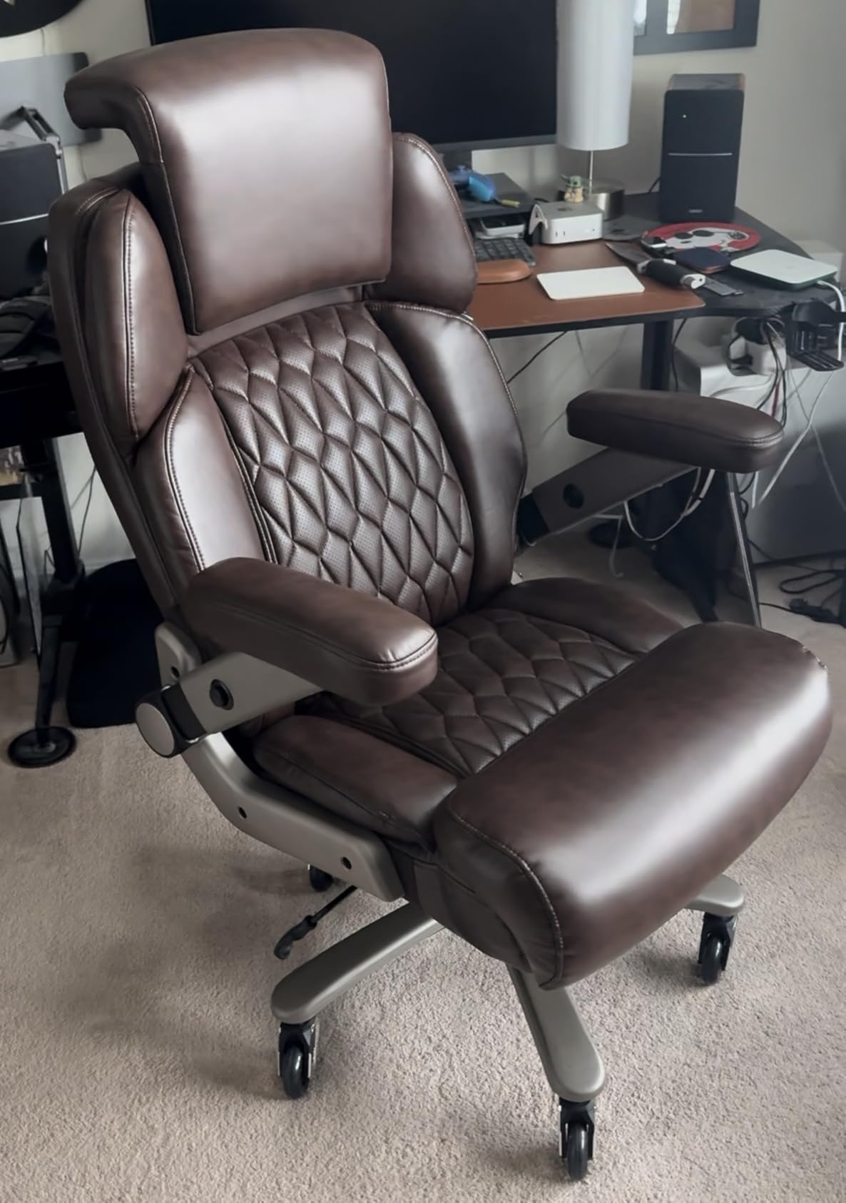 Big and Tall Office Chair 700lbs, Ergonomic High Back Computer Desk Chair customer photo 2