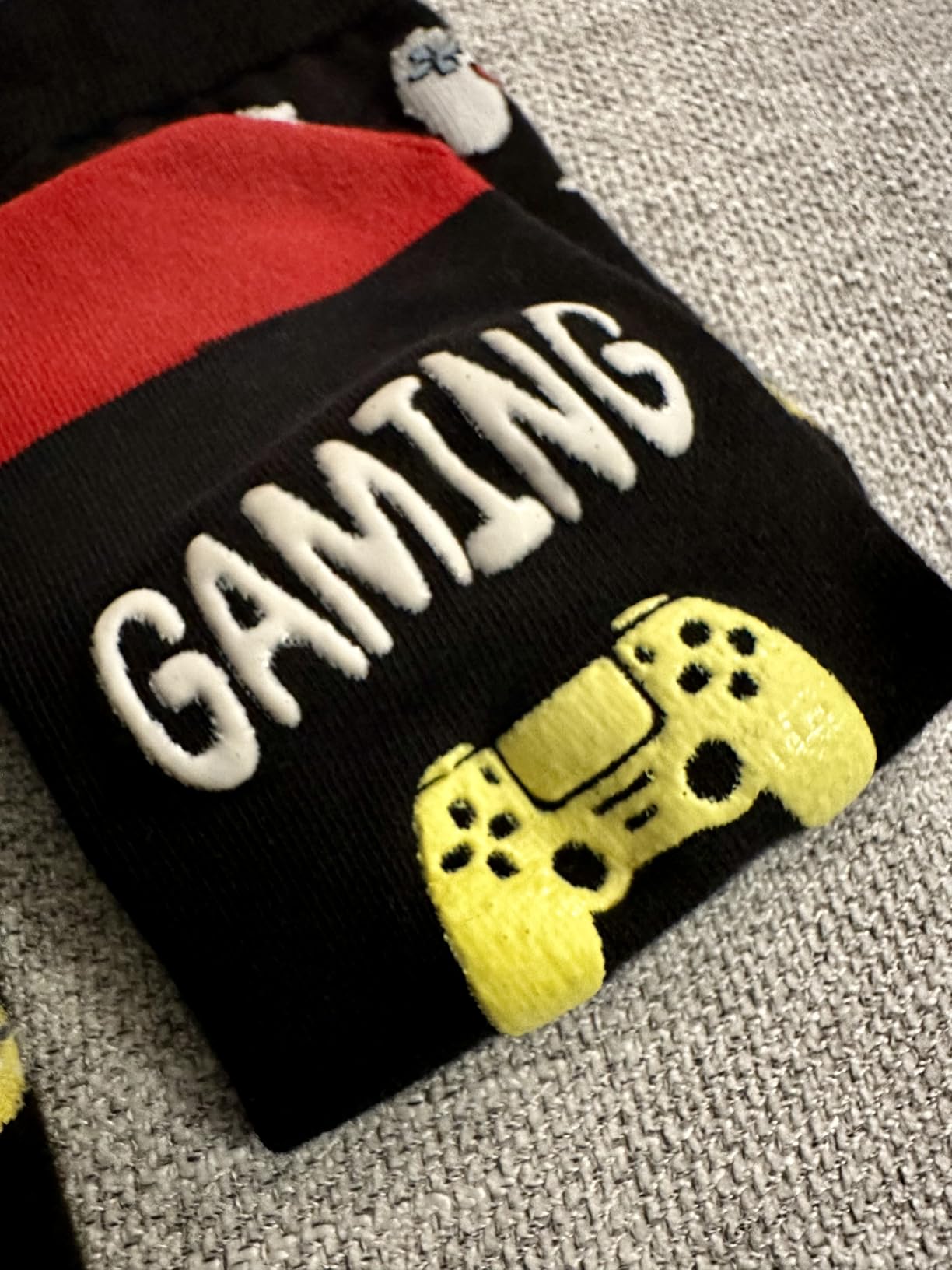 Gamer Gifts for Teens Boys - Sports and Gaming Socks for Kids Aged 4-18, Stocking Stuffers customer photo 1