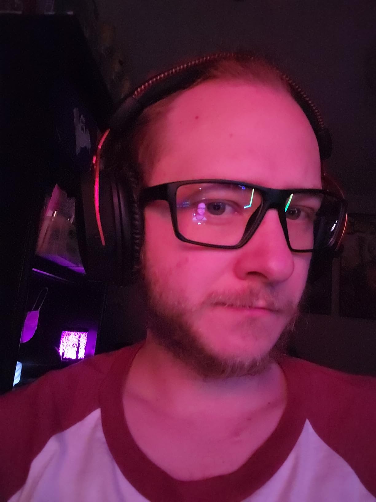 Titan Gaming Glasses, Blue Light Blocking, Night Driving Glasses for Men, Computer Protection, Gift for Gamers customer photo 2