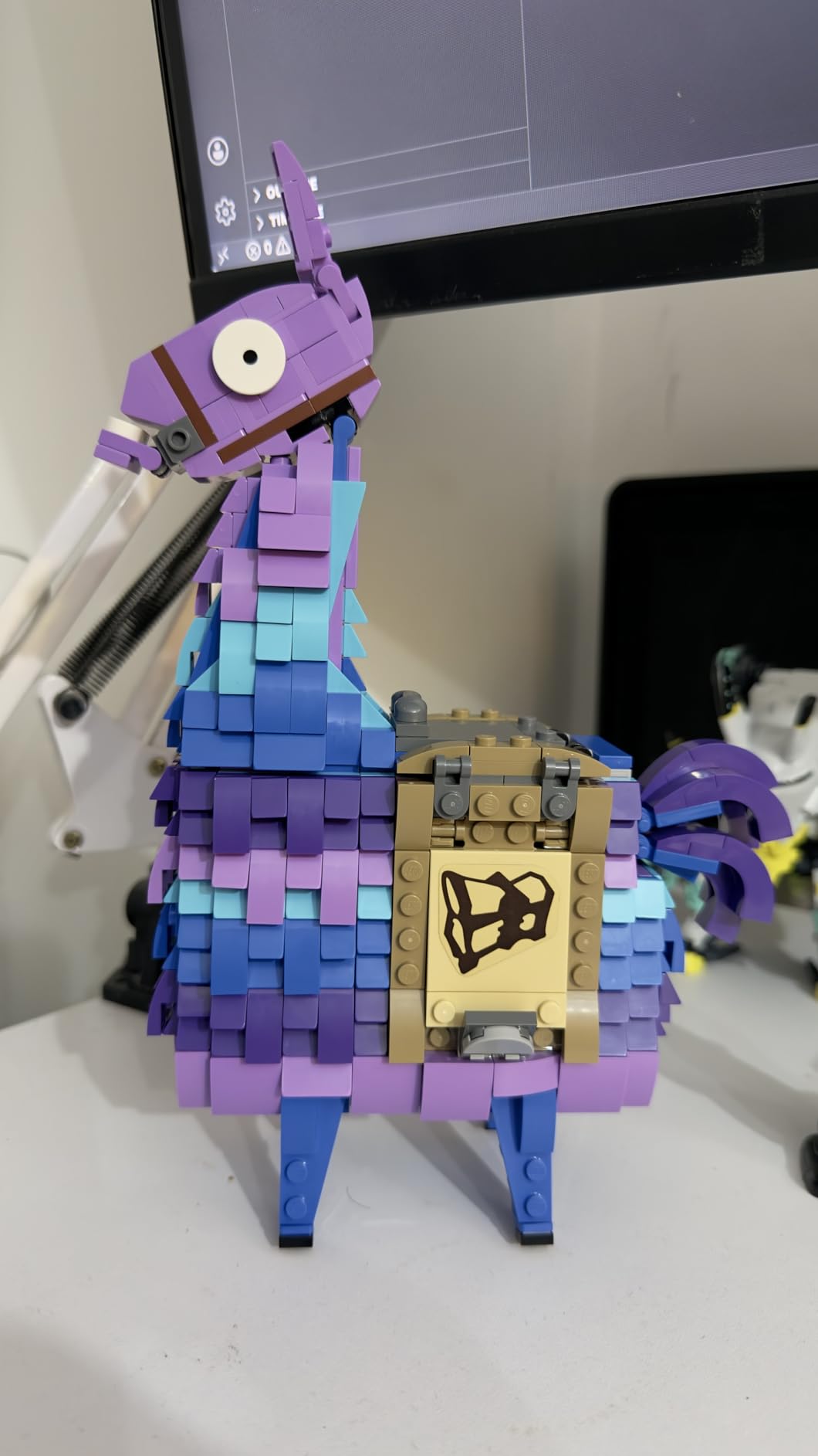 LEGO Fortnite Supply Llama Building Set - Kids Toy for Gamers, Ages 12+ - Display Model, Collectible Fortnite Toy - Gift for Boys & Girls - 77071 customer photo 2