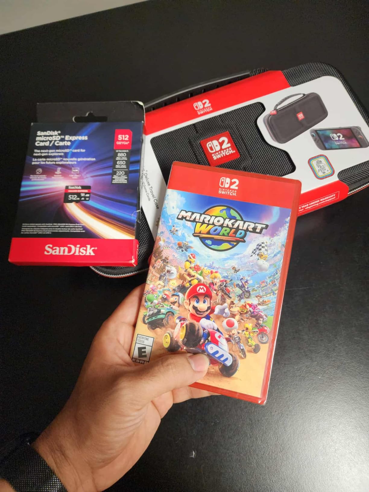 SANDISK 256GB microSD Express Card - Works with Nintendo-Switch 2, Up to 880MB/s Read, Up to 650MB/s Write, 210MB/s Sustained Write, U3, C10 - SDSQXFN-256G-GN4NN customer photo 2