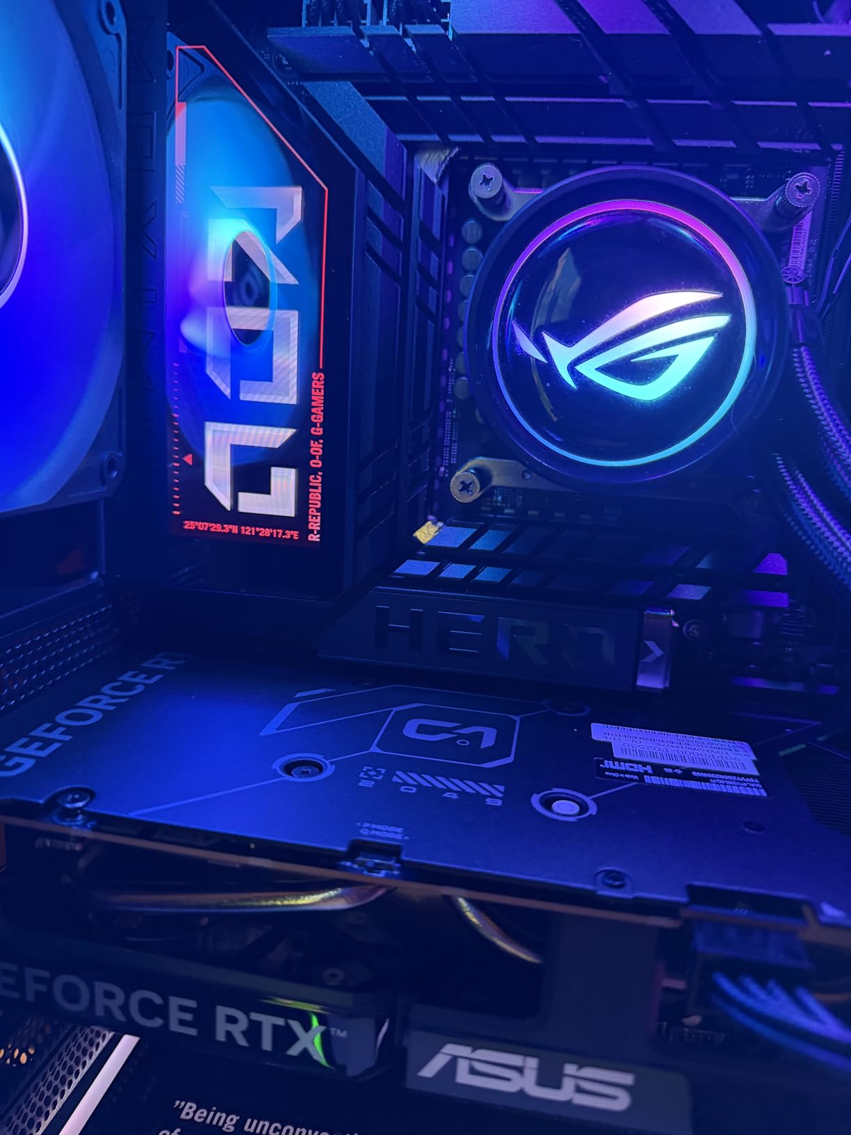 ASUS ROG Maximus Z890 Hero Intel Z890 LGA 1851 ATX Motherboard, Advanced AI PC-Ready, 22+2+1+2 Stages, DDR5, WiFi 7, 3X PCIe 5.0 M.2, Thunderbolt 4, USB Type-C, AI Overclocking/Cooling/Networking customer photo 2