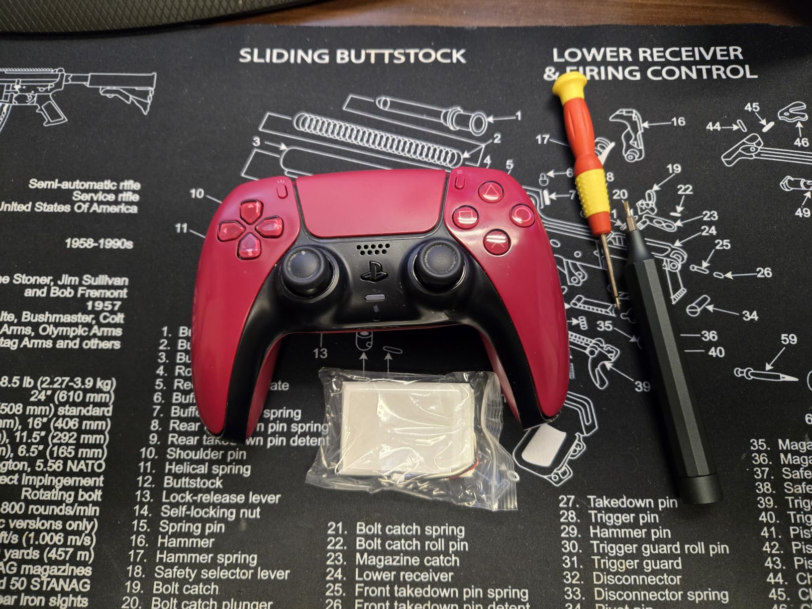 Kosker PS5 Controller Battery Replacement Kit Compatible with PlayStation 5 Original Controller, 8880mWh High Capacity PS5 Controller Battery with Extra Repair Tools Kit for Extended Gaming, 2 Packs customer photo 2