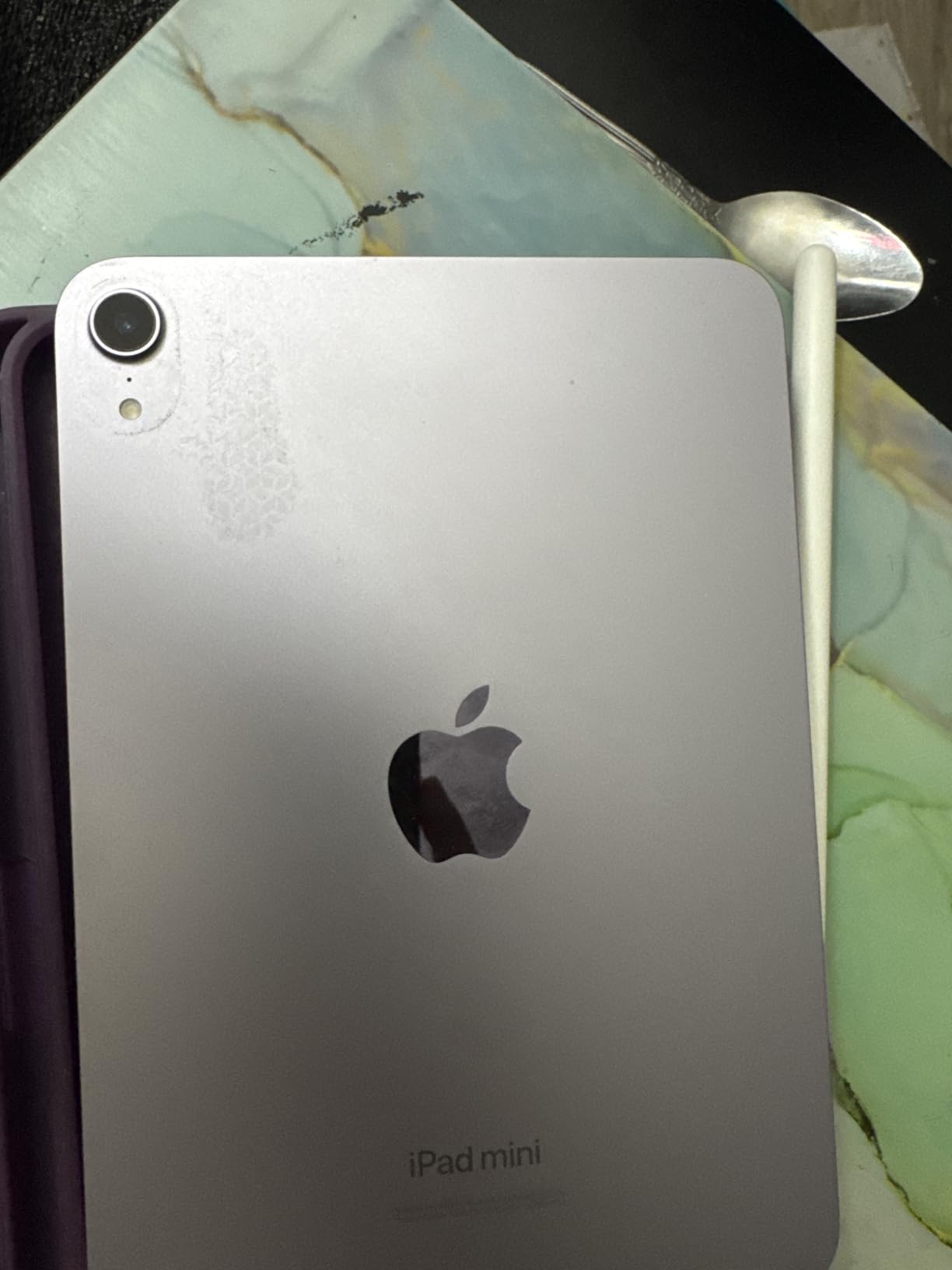 Apple iPad mini (A17 Pro): Apple Intelligence, 8.3-inch Liquid Retina Display, 128GB, Wi-Fi 6E, 12MP Front/12MP Back Camera, Touch ID, All-Day Battery Life - Space Gray customer photo 1