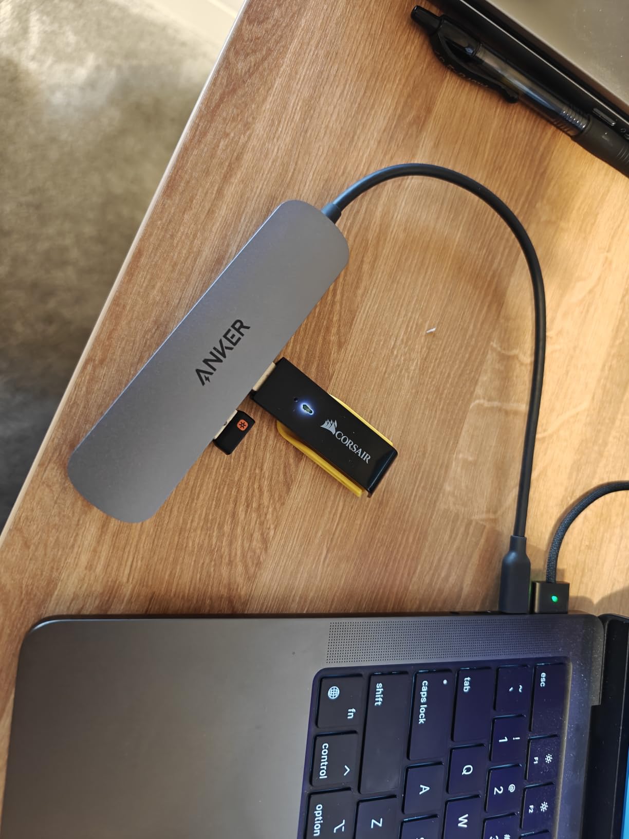 Anker USB-C Hub, 5-in-1 USB Hub for Laptops, 4K HDMI Multiport Adapter | USB C Dongle with 90W Max Power Delivery, 3x5Gbps USB A Data Ports, for MacBook, Dell, and More (Charger Not Included) customer photo 2