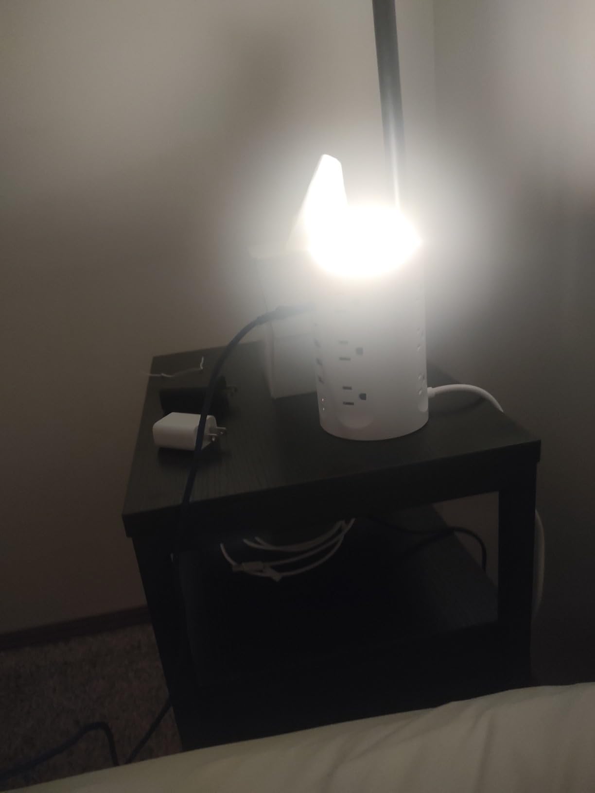 Power Strip with Night Light, Extension Cord with Multiple Outlets (12AC+3A+2C), 10 FT Desk Power Strip Tower Charging Station for Home, Office, College Dorm Essentials customer photo 2