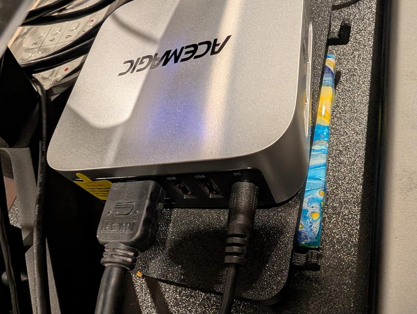 ACEMAGIC Mini PC Windows 11 Pro AMD Ryzen 7330U 16GB DDR4 RAM 256 SSD 28W | Multitasking, Quiet Cooling, Compact,Mini Computer, Triple 4K Display, HDMI, LAN, Home Office & Business PC customer photo 1