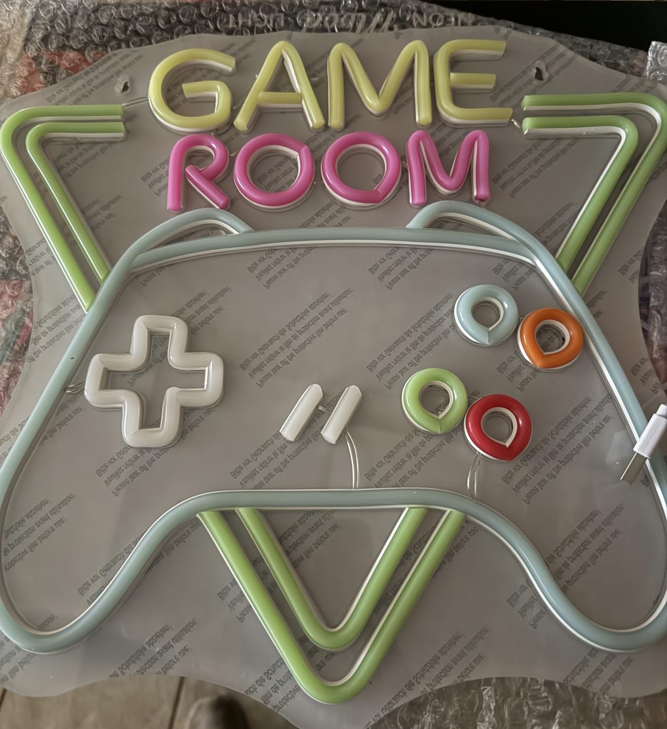 Game Room Neon Sign Retro Video Game Neon Lights for Teen Boy | Gaming Neon Sign for Teen Rooms, Man Caves and Gaming Spaces, Gift for Gamers, Esports Fans, Streamers,Video Gamer customer photo 2