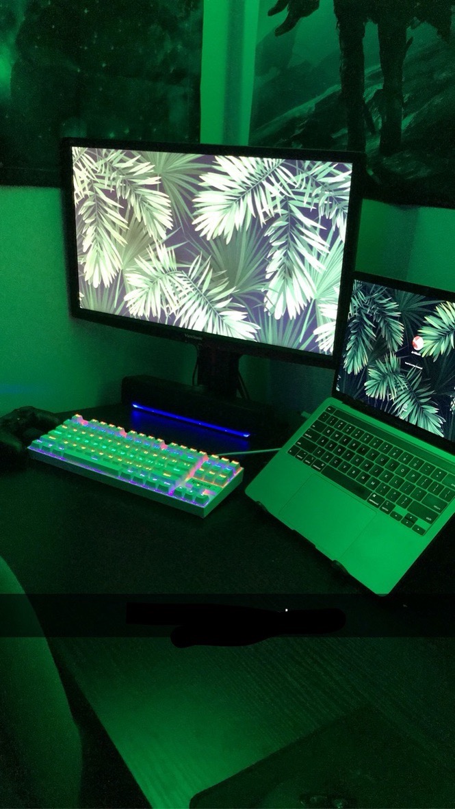 Redragon K521 Upgrade Rainbow LED Gaming Keyboard, 104 Keys Wired Mechanical Feeling Keyboard with Multimedia Keys, One-Touch Backlit, Anti-Ghosting, Compatible with PC, Mac, PS4/5, Xbox customer photo 1