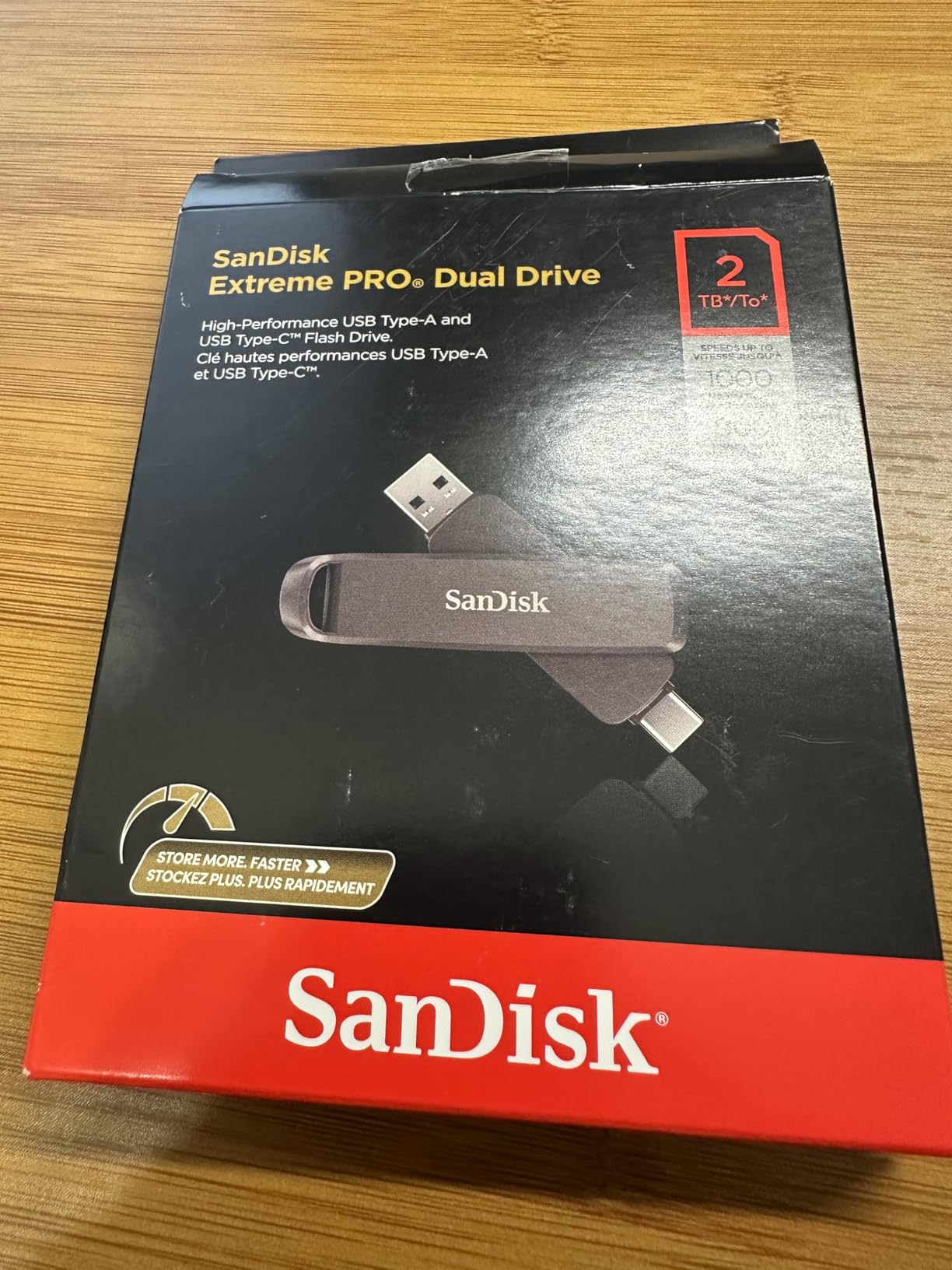 SANDISK 512GB Extreme PRO Dual Drive - Up to 1,000MB/s, USB Type-C and USB Type-A - SDDDE1-512G-G46 customer photo 2