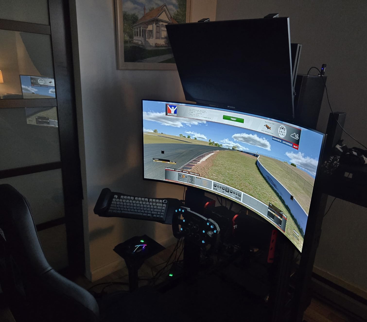 Next Level Racing ERS5 Elite Reclining Seat - Fabric & SIMAERO Mesh Edition (NLR-E056) customer photo 2
