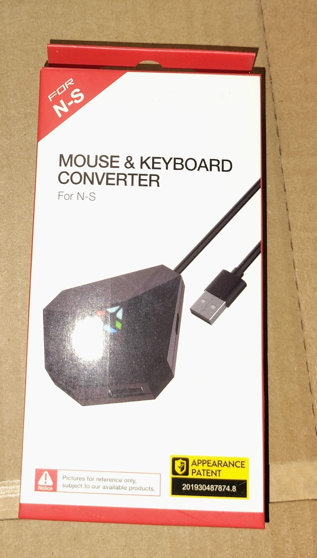 Joso Keyboard and Mouse Adapter for Nintendo Switch, Switch Keyboard Adapter for Playing Fortnite, Apex, FPS, RTS, Plug and Play Mouse Converter for Xbox One/PS4 Support Custom Key Mapping customer photo 2