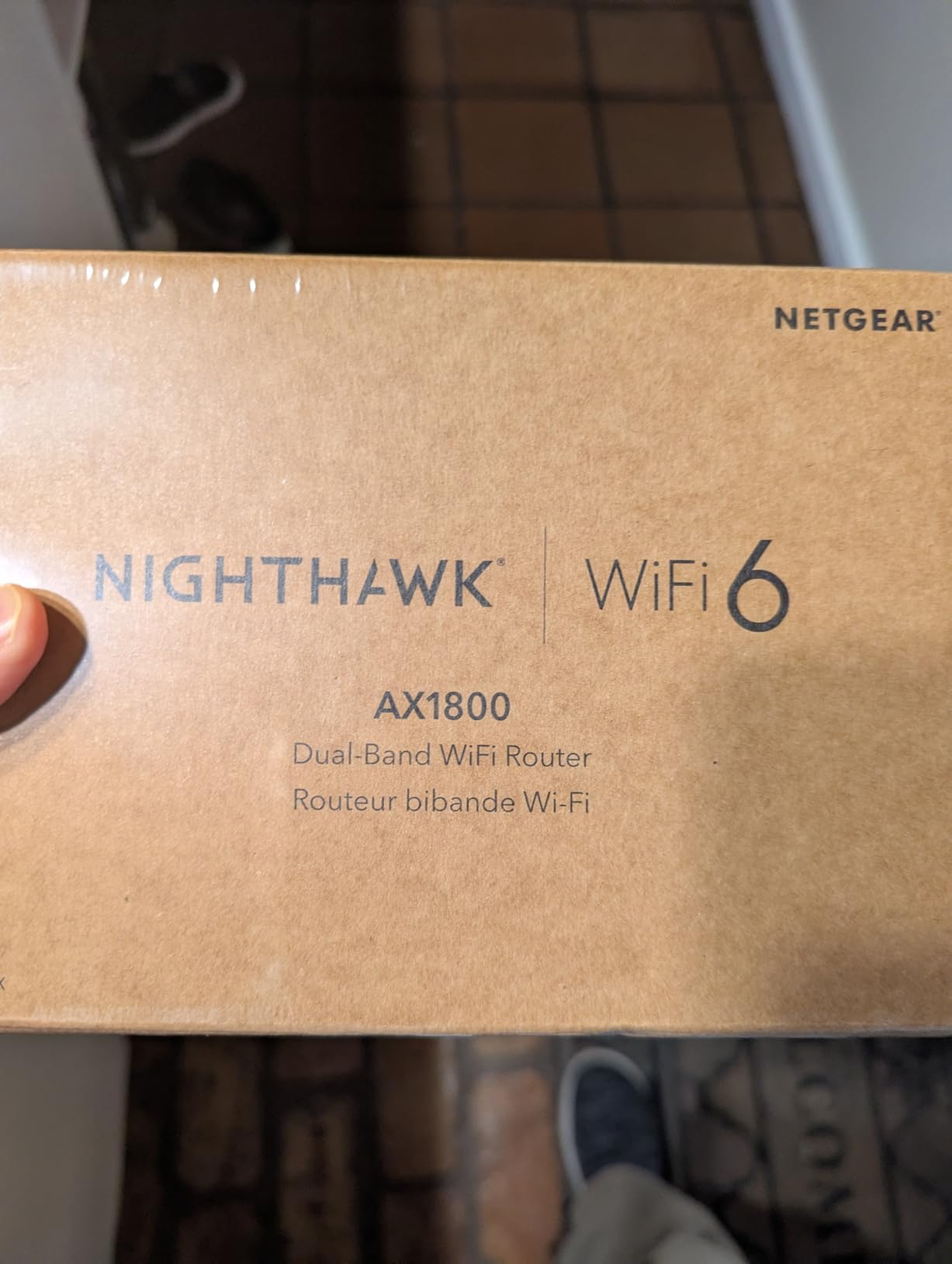 NETGEAR WiFi 6 Router 4-Stream (R6700AX) - Router Only, AX1800 Wireless Speed (Up to 1.8 Gbps), Covers up to 1,500 sq. ft., 20 Devices customer photo 1