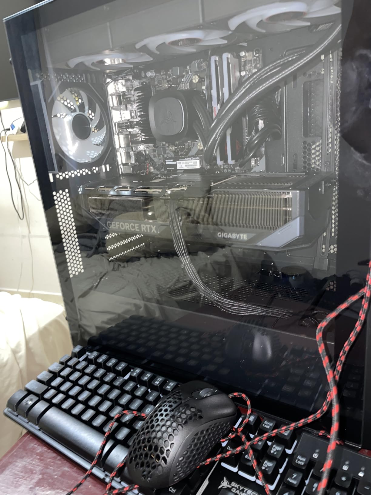 PC Rampage, Ryzen 7, RTX 5070 Ti, 32GB RAM, 1TB SSD | Windows 11, AMD 9700X, NVIDIA 5070 Ti, Gen4 NVMe SSD, DDR5 5600, 850W GOLD ATX 3 PSU, 360 ARGB AIO , Wi-Fi 5 customer photo 2