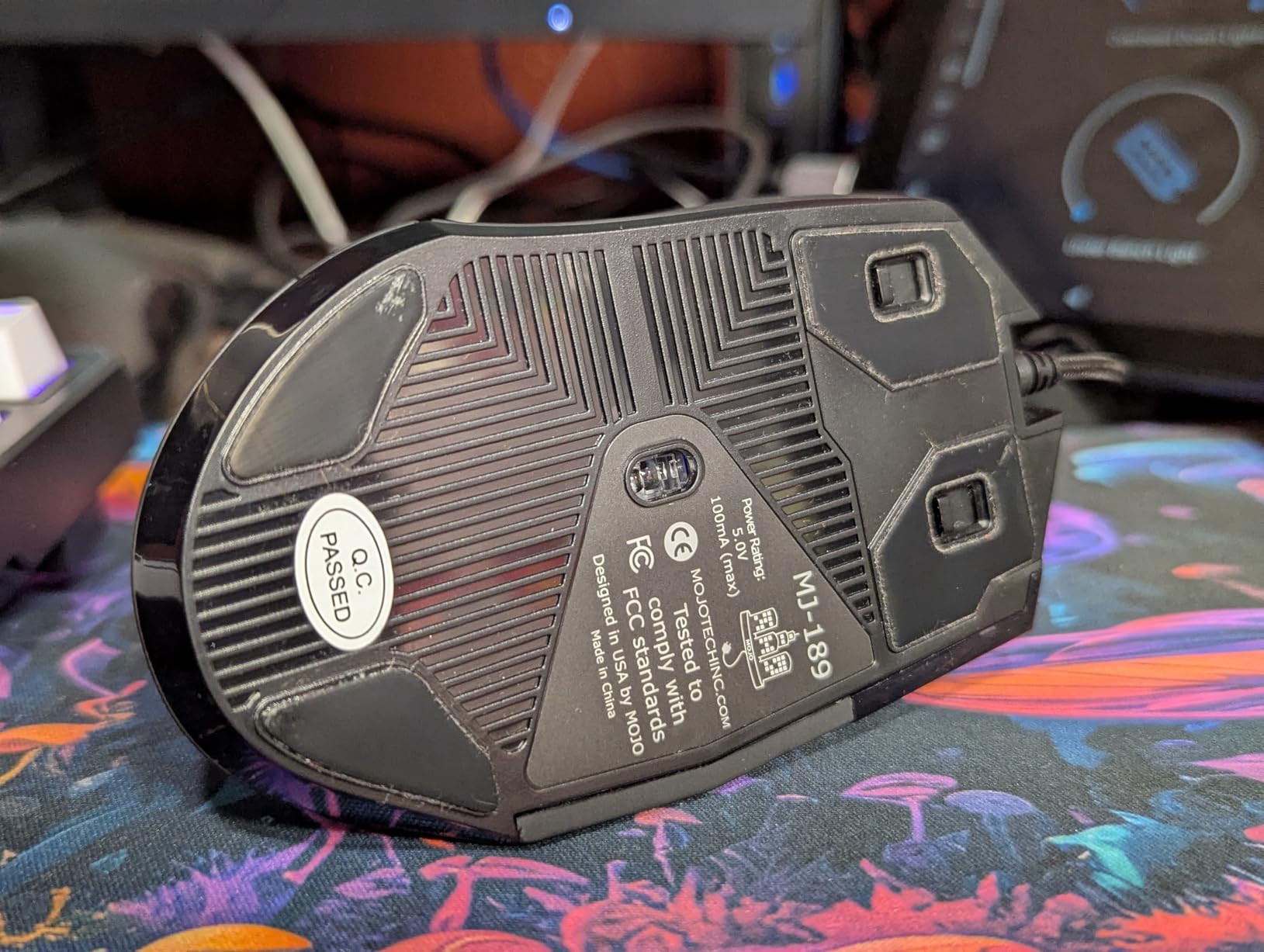 MOJO Pro Performance Silent Gaming Mouse - Wired Mouse with 9 Programmable Buttons Including Sniper Key, 12000 DPI, 1000 Hz, Custom Profiles customer photo 2
