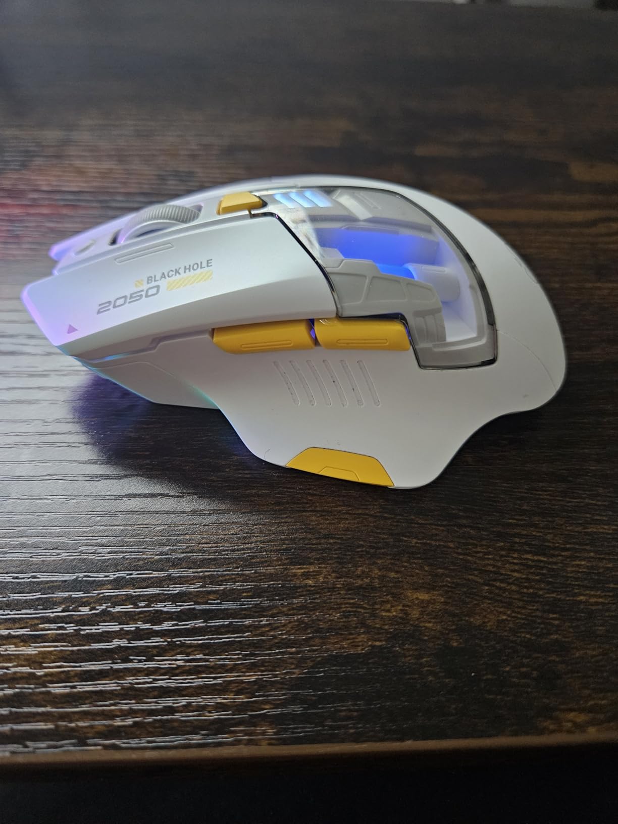 INPHIC A9 V2 Explorer Wireless Gaming Mouse, 12800 DPI Silent Mouse | Tri-Mode 2.4G/Type-C Wired/Bluetooth Rechargeable Computer Mouse RGB Light, Visible Battery Indicator, for Laptop/PC/Computer customer photo 1