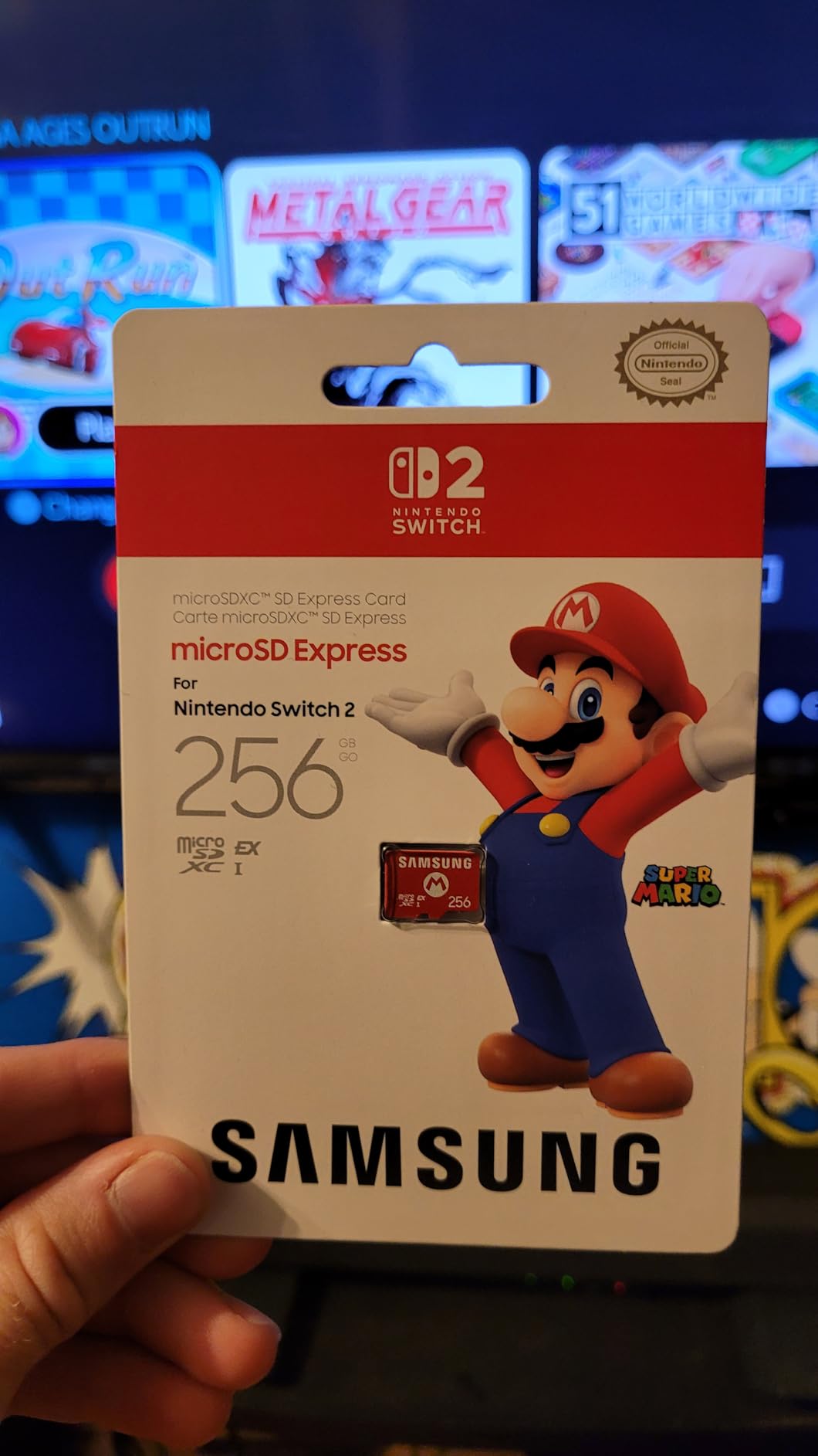 Samsung microSD Express Card – 256GB for Nintendo Switch™ 2 customer photo 1