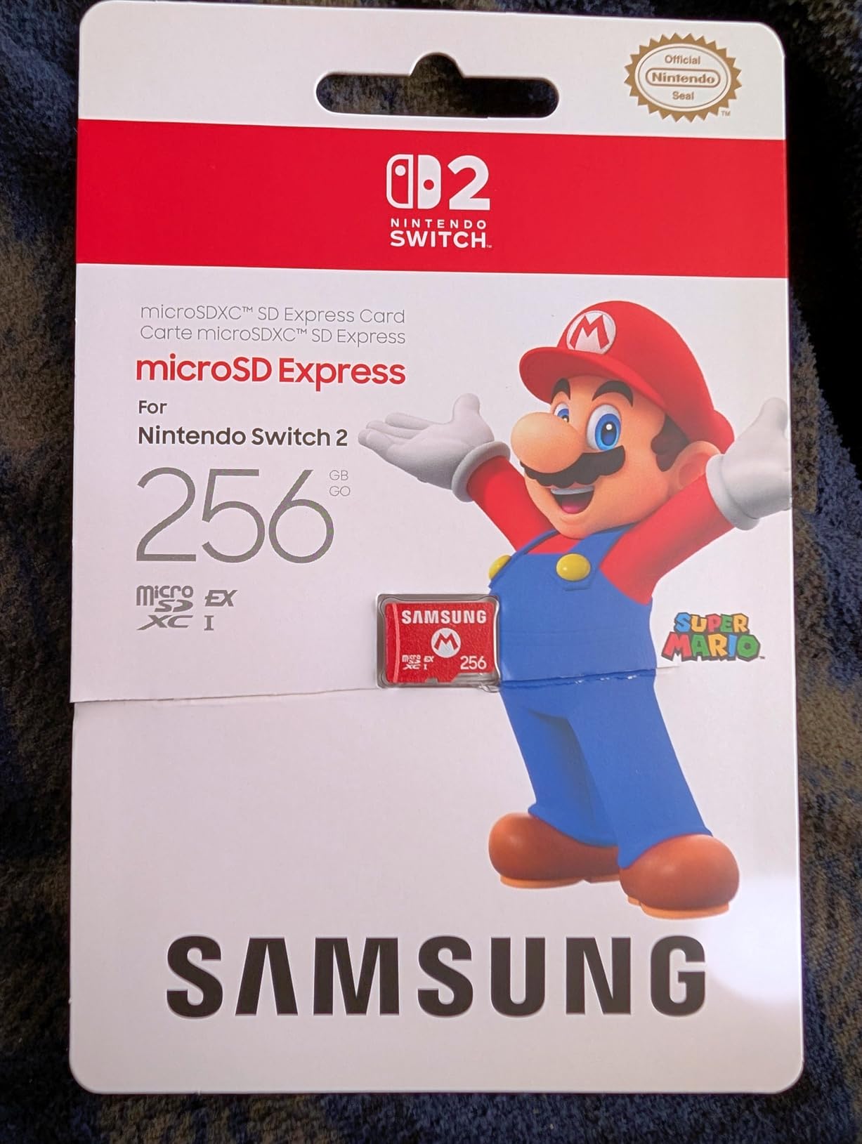 Samsung microSD Express Card – 256GB for Nintendo Switch™ 2 customer photo 2