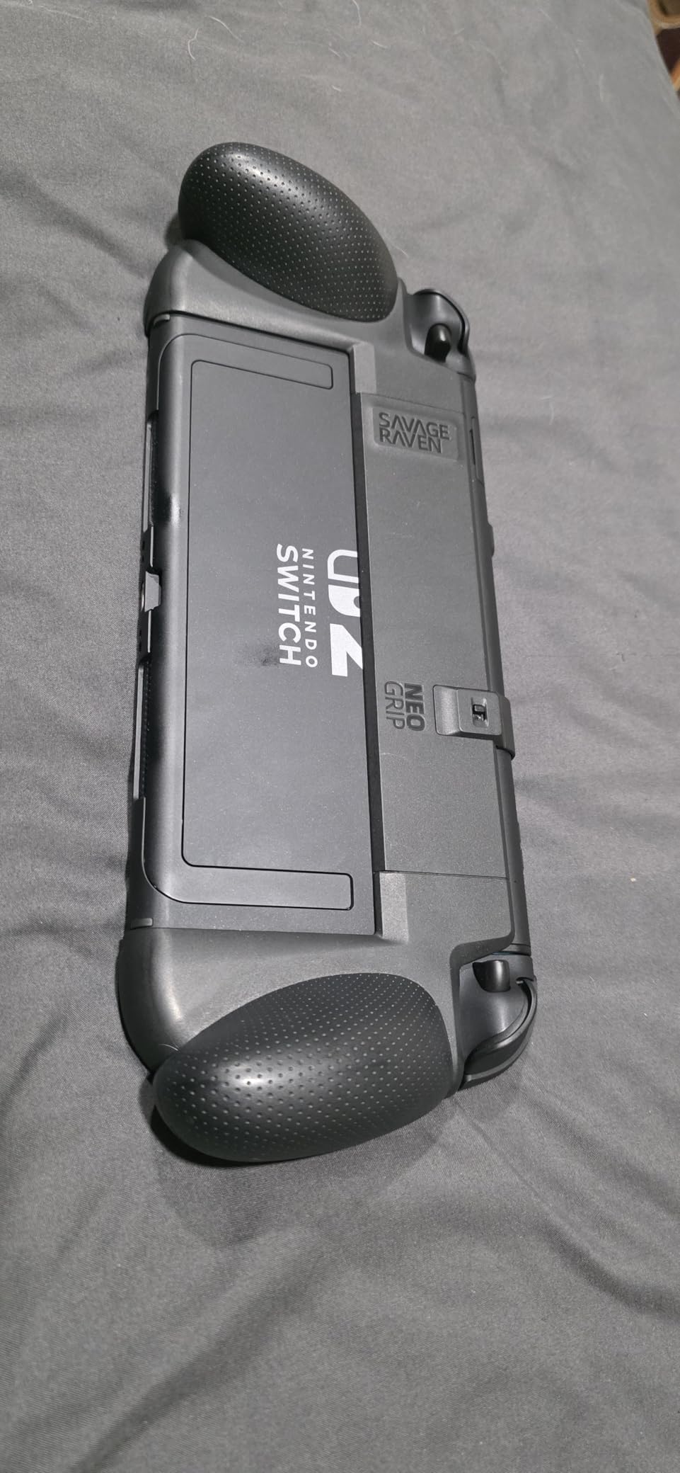 Savage Raven by Skull & Co. NeoGrip: an Ergonomic Grip Hard Shell with Replaceable Grips [to fit All Hands Sizes] for Nintendo Switch 2 - Black customer photo 2